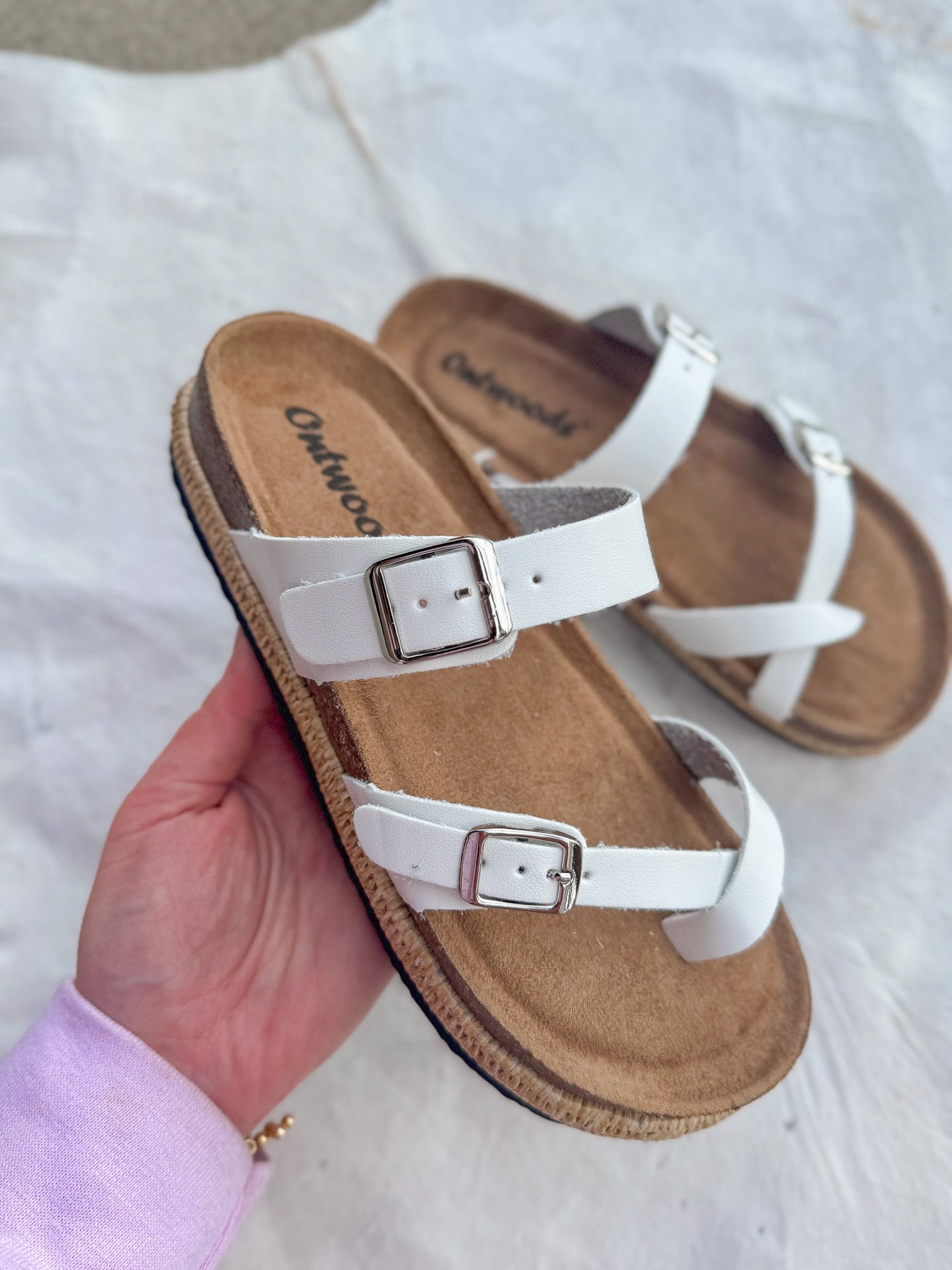 Summer State of Mind White Sandals