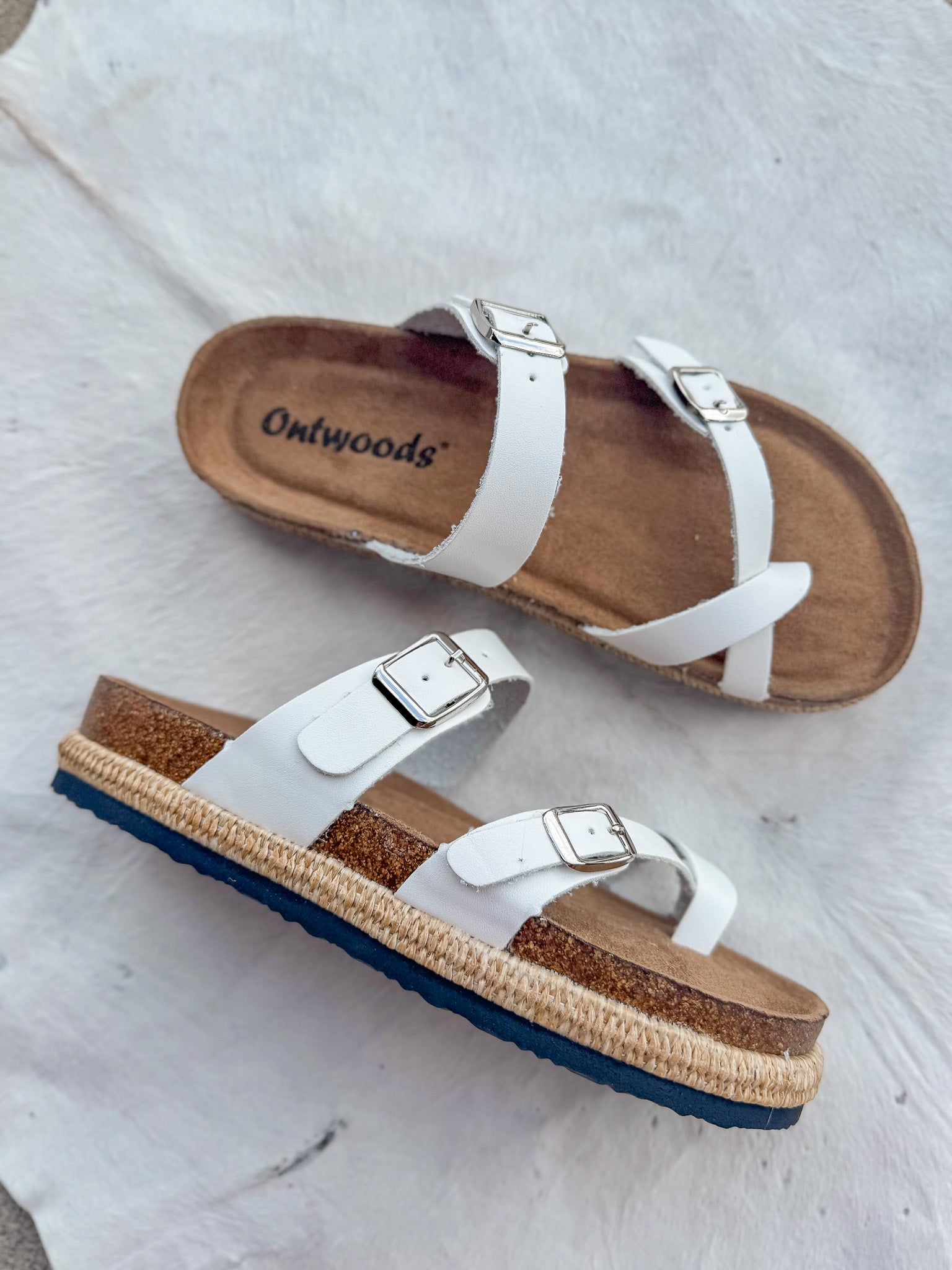 Summer State of Mind White Sandals