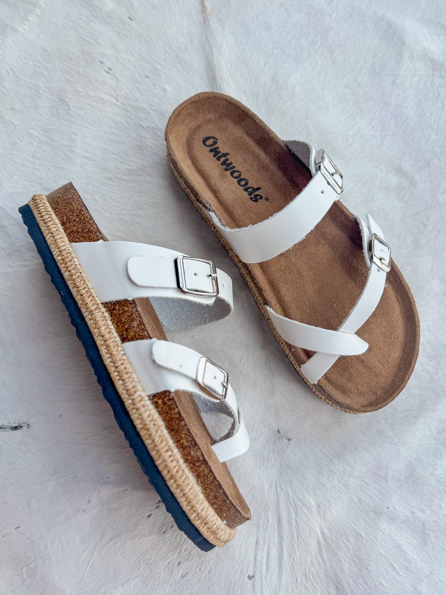 Summer State of Mind White Sandals