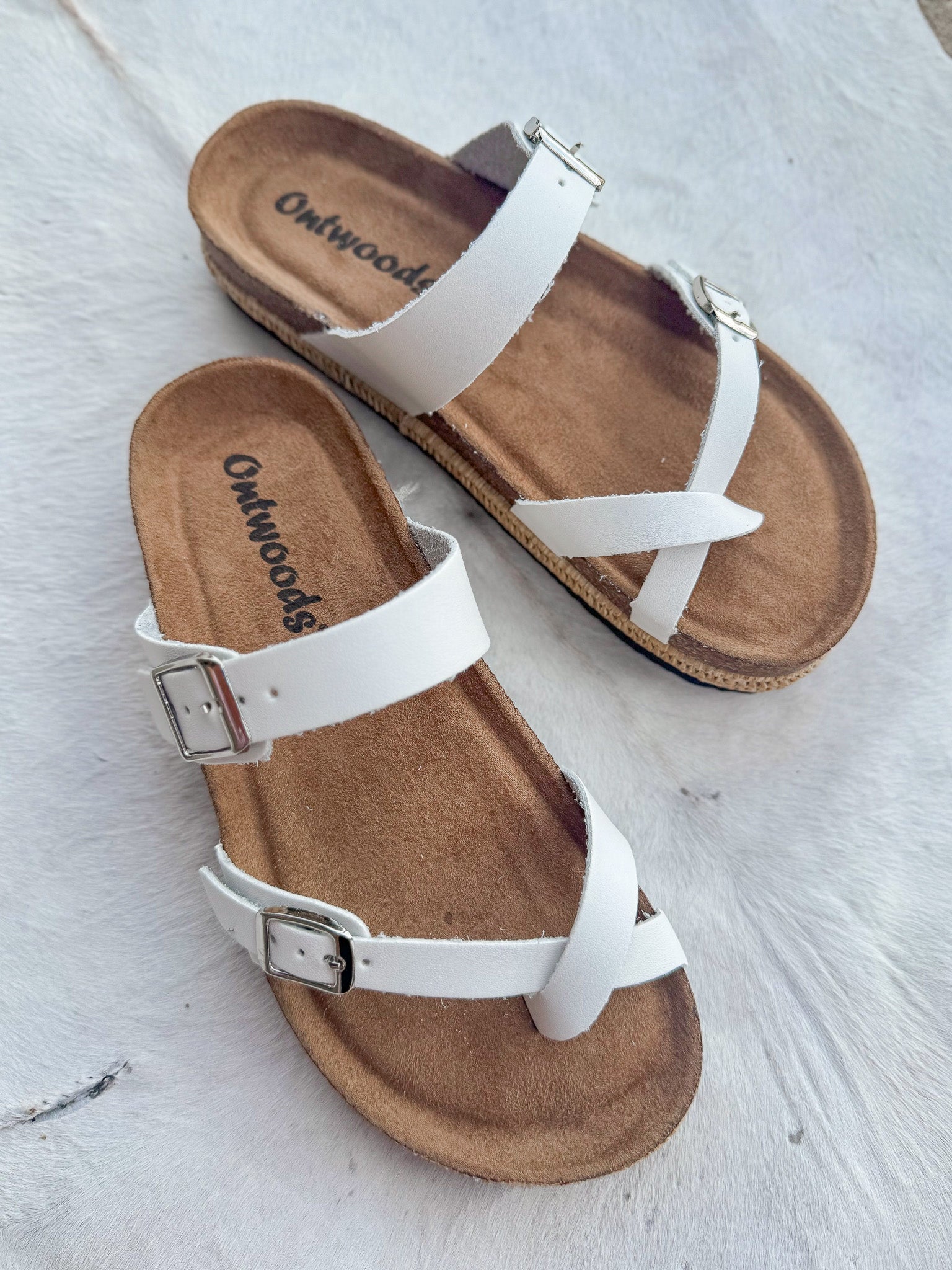 Summer State of Mind White Sandals