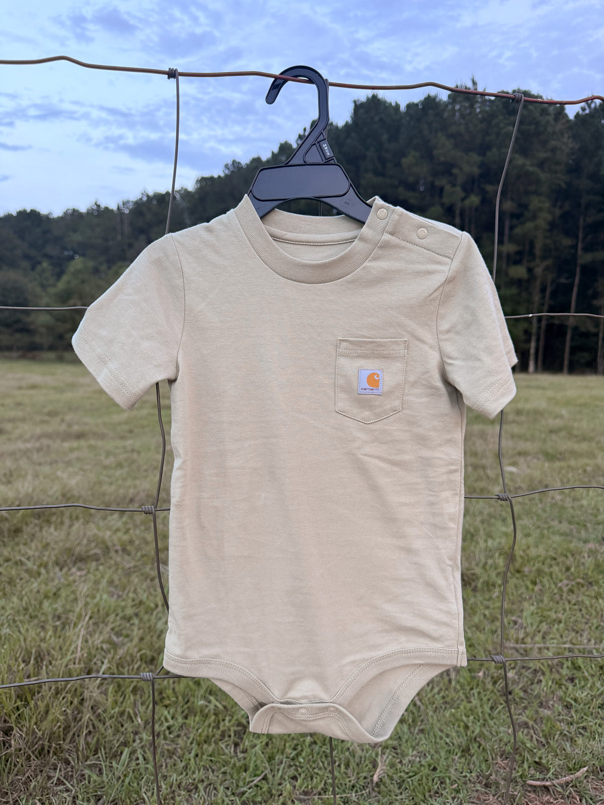 Carhartt Infant Bodysuit in Beige