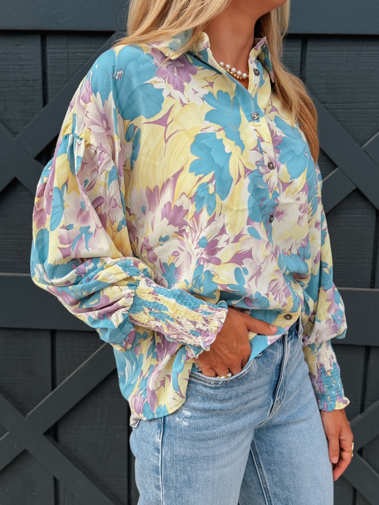 Painted Petals Top