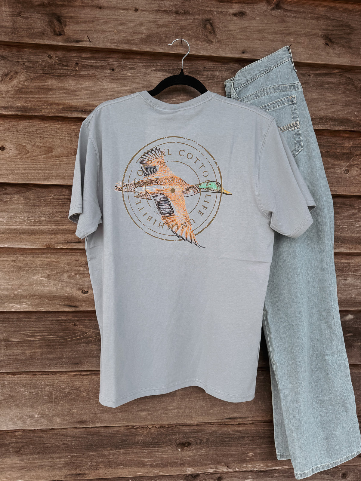 Coastal Cotton Mallard T-Shirt in Tradewind