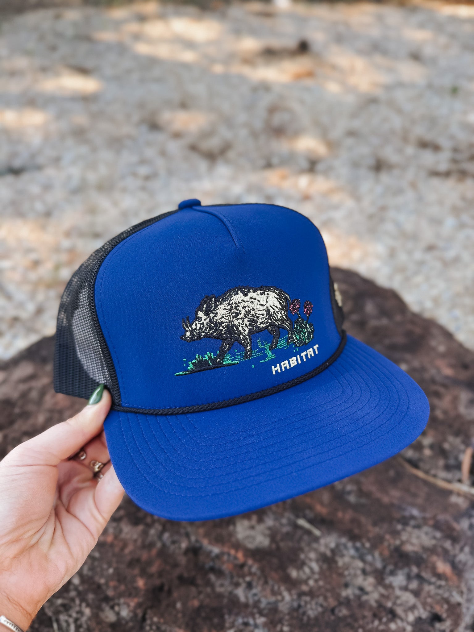Hooey Habitat Blue Cap
