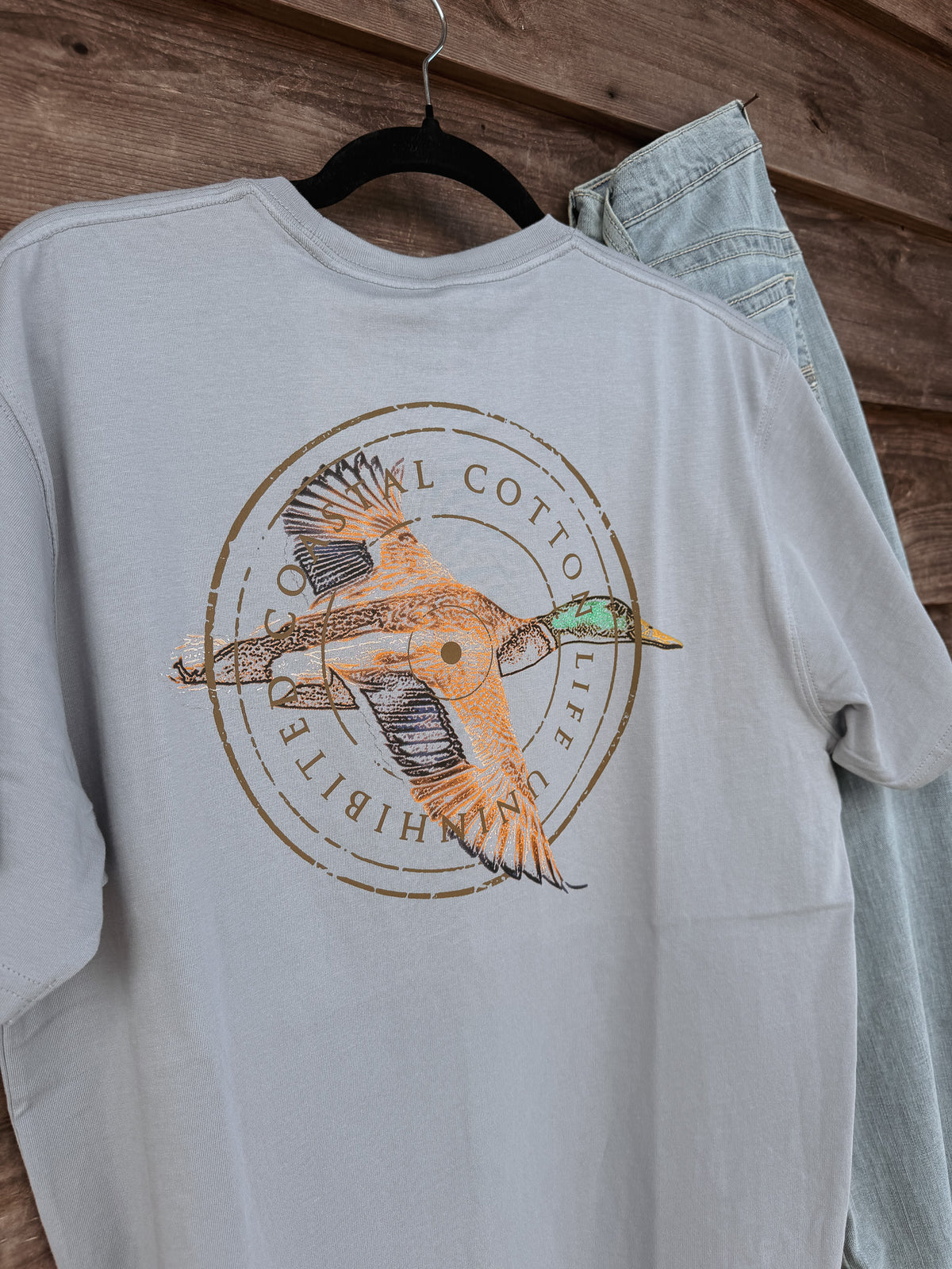 Coastal Cotton Mallard T-Shirt in Tradewind