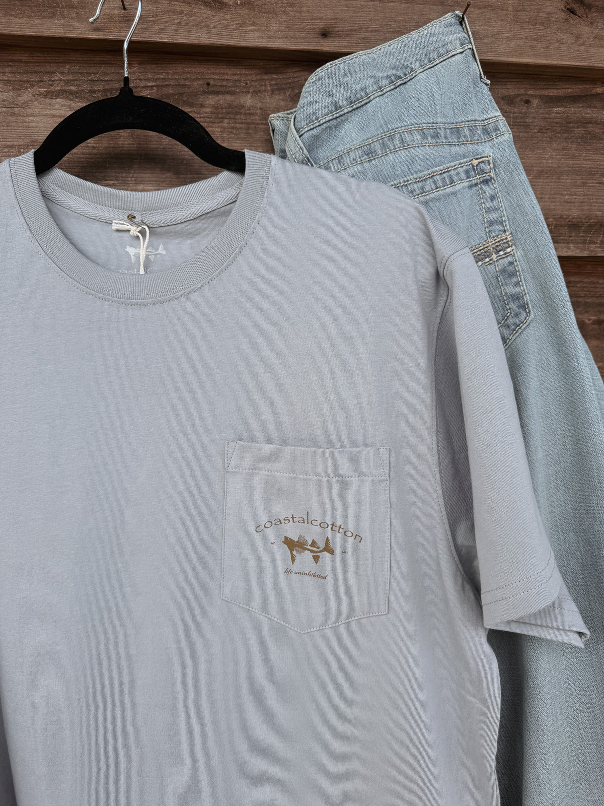 Coastal Cotton Mallard T-Shirt in Tradewind