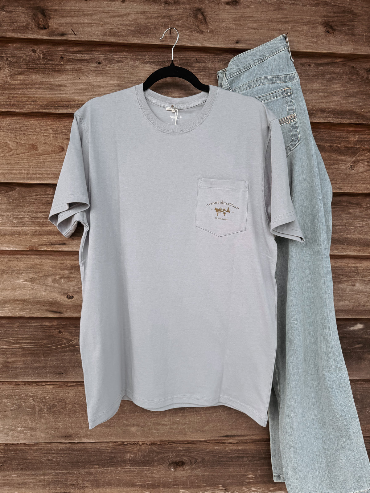 Coastal Cotton Mallard T-Shirt in Tradewind