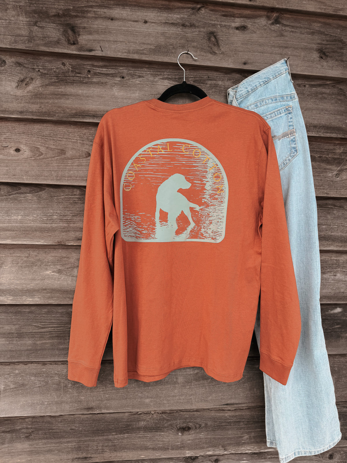 Coastal Cotton Dog Logo T-Shirt