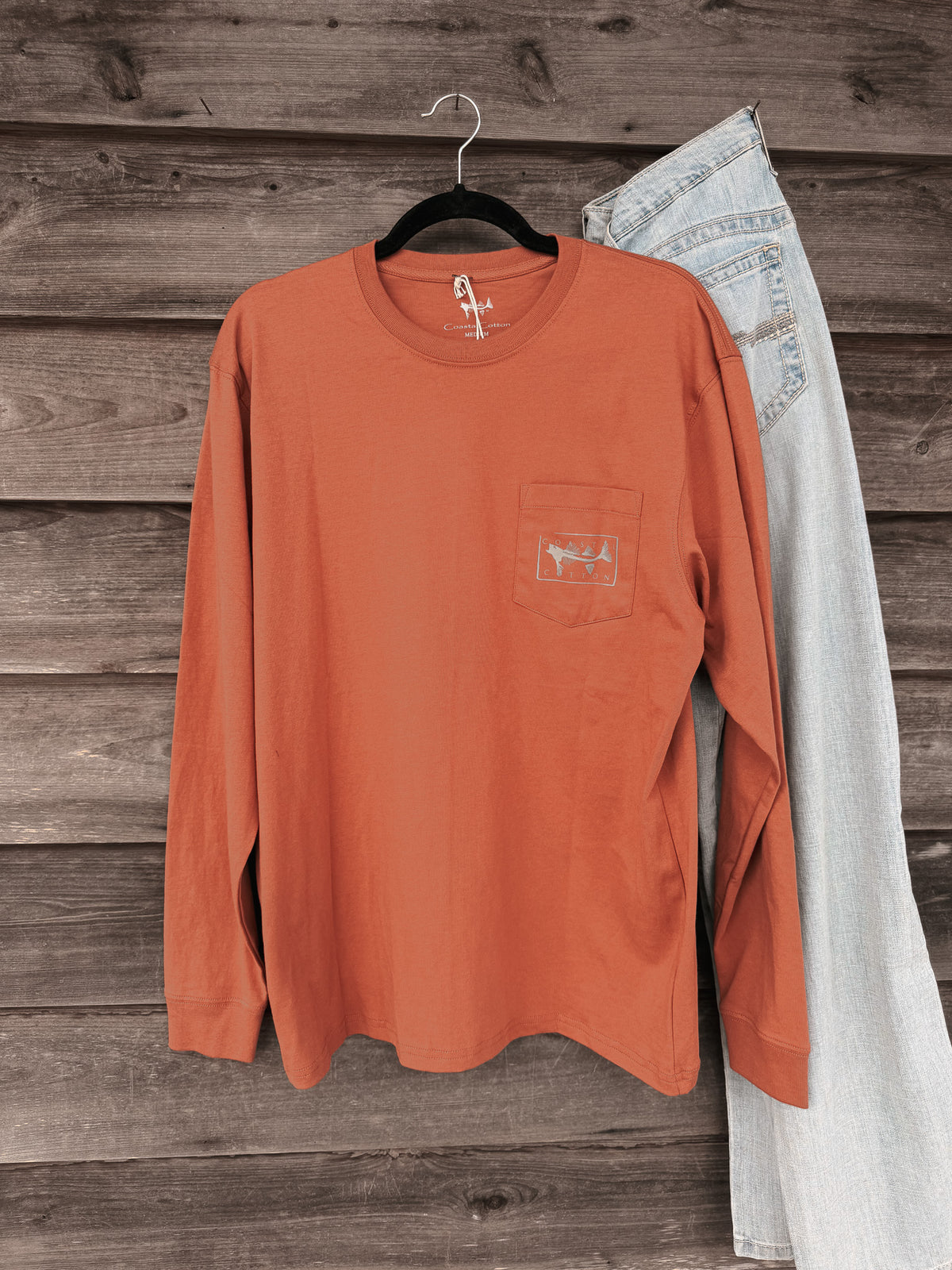 Coastal Cotton Dog Logo T-Shirt