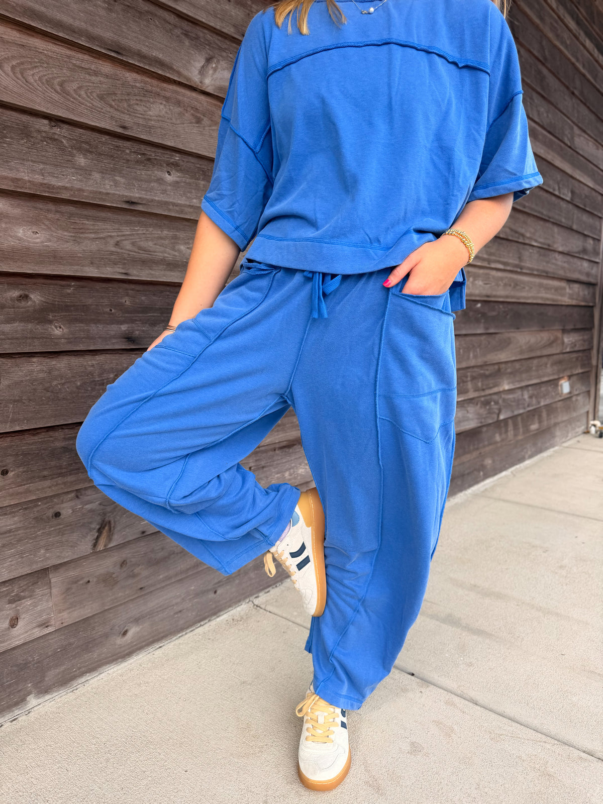Simple Statement Set in Marine Blue