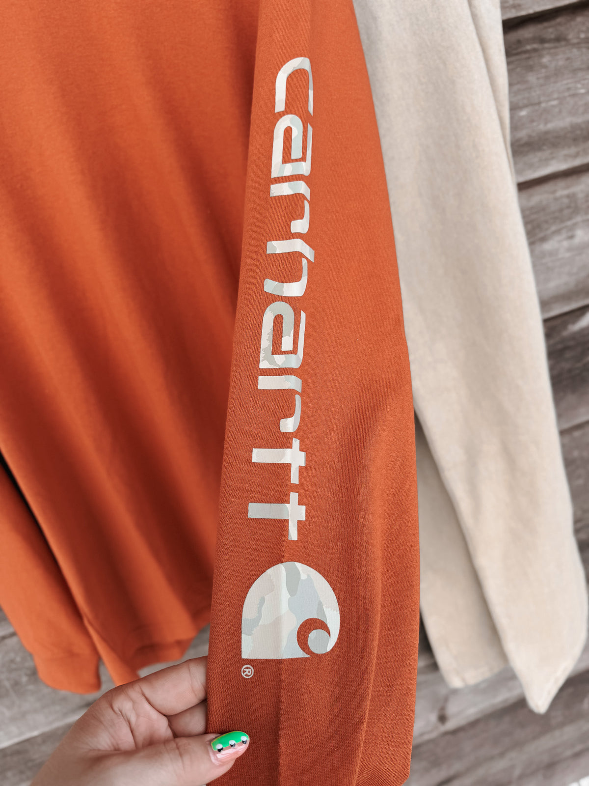 Carhartt Dearborn Camo Logo T-Shirt - Homestead Red