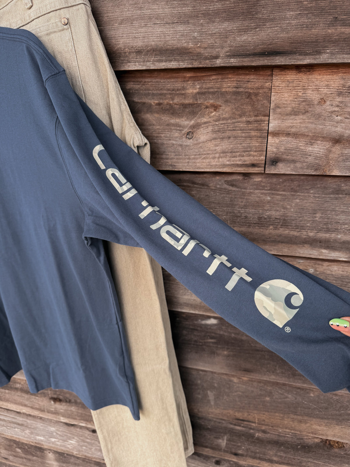 Carhartt Dearborn Camo Logo T-Shirt - Superstorm