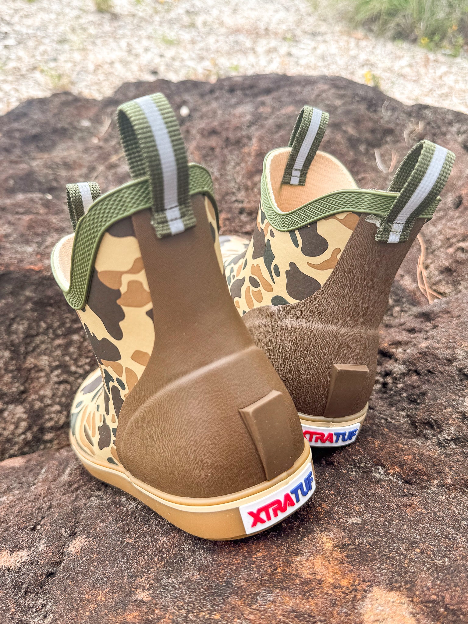 Kid's Xtratuf Duck Camo Ankle Deck Boot