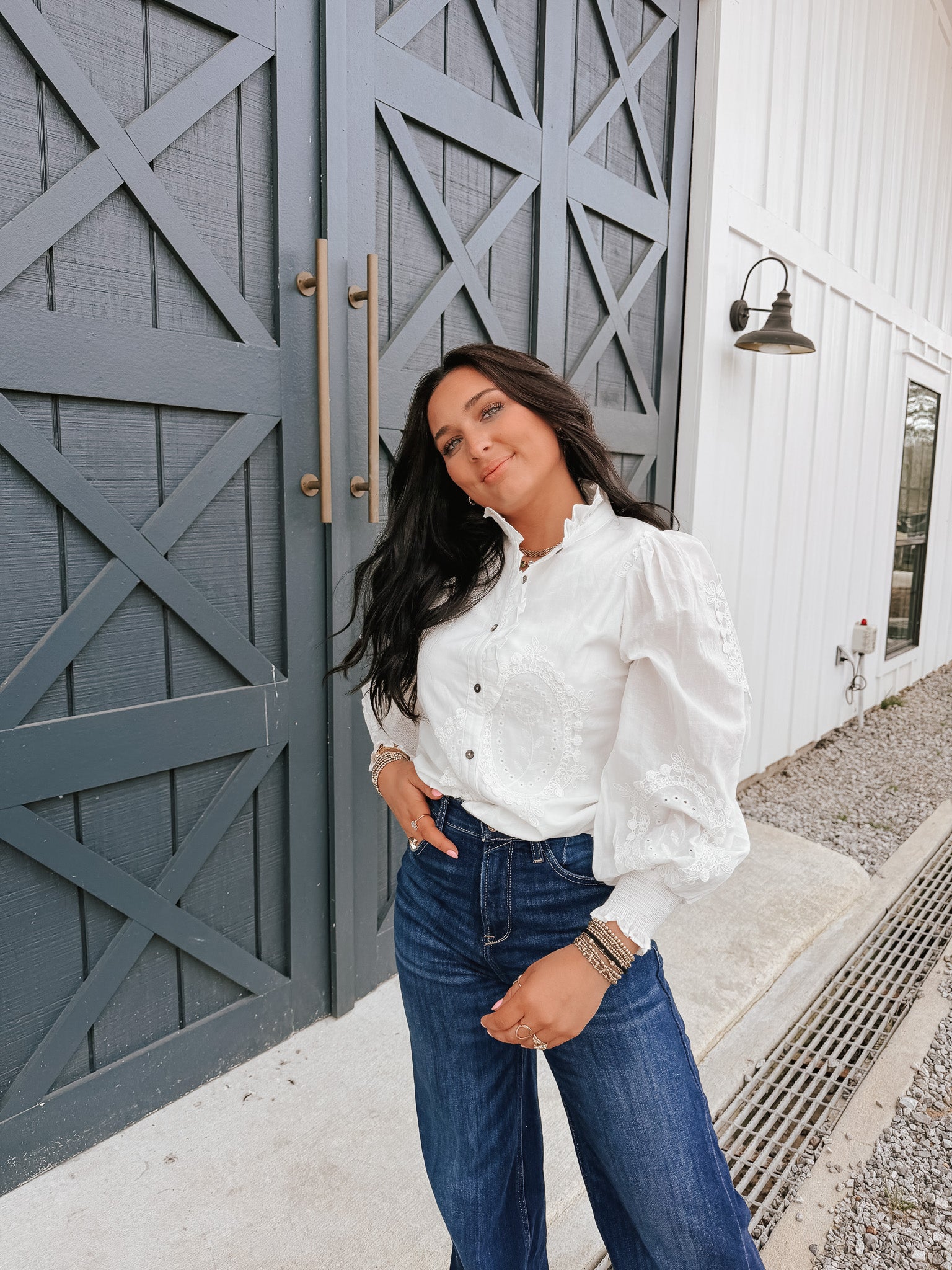 Always in Style Top in Off White