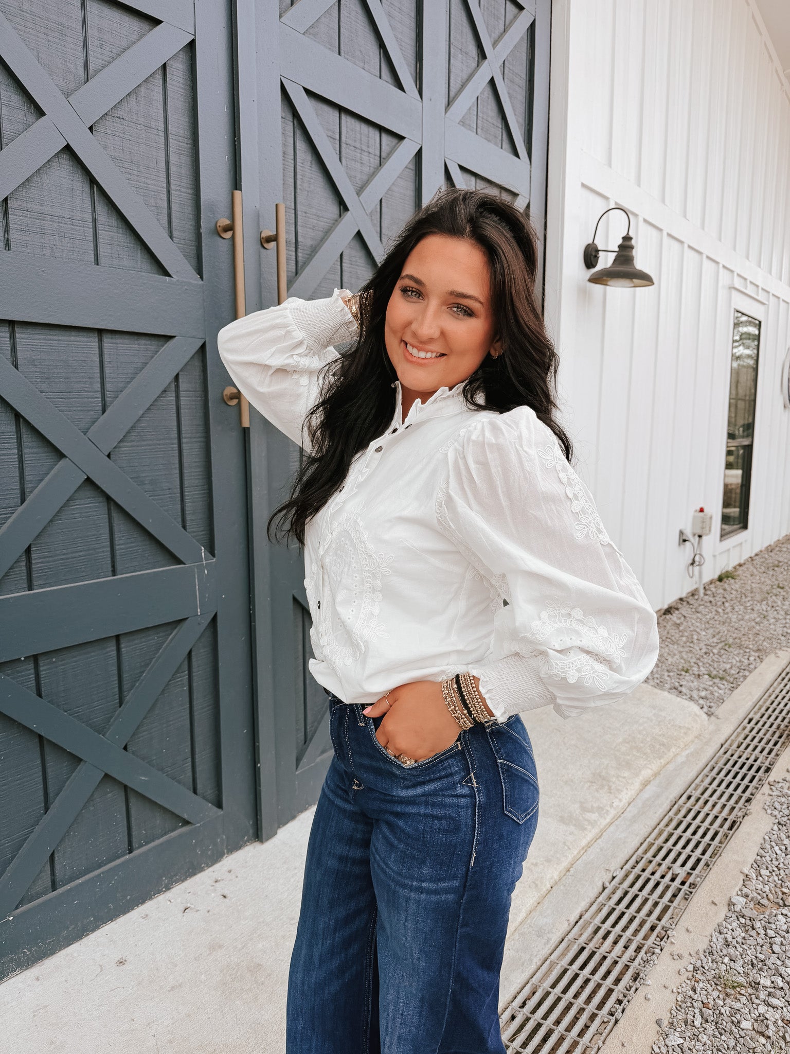 Always in Style Top in Off White