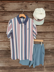 Hooey Men's "The Weekender" Stripe Polo