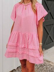 Sweet Melody Dress in Pink