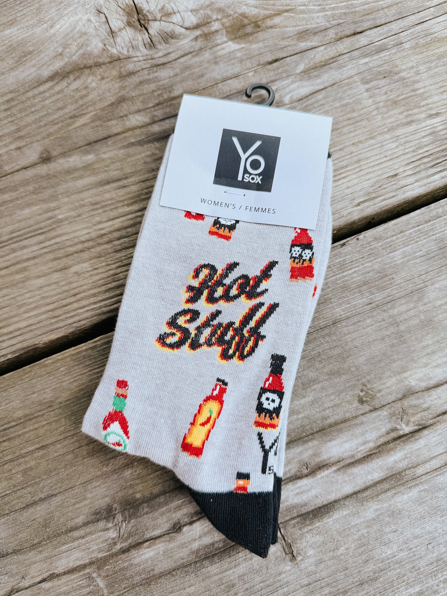 Women's Crew Sock - Hot Stuff