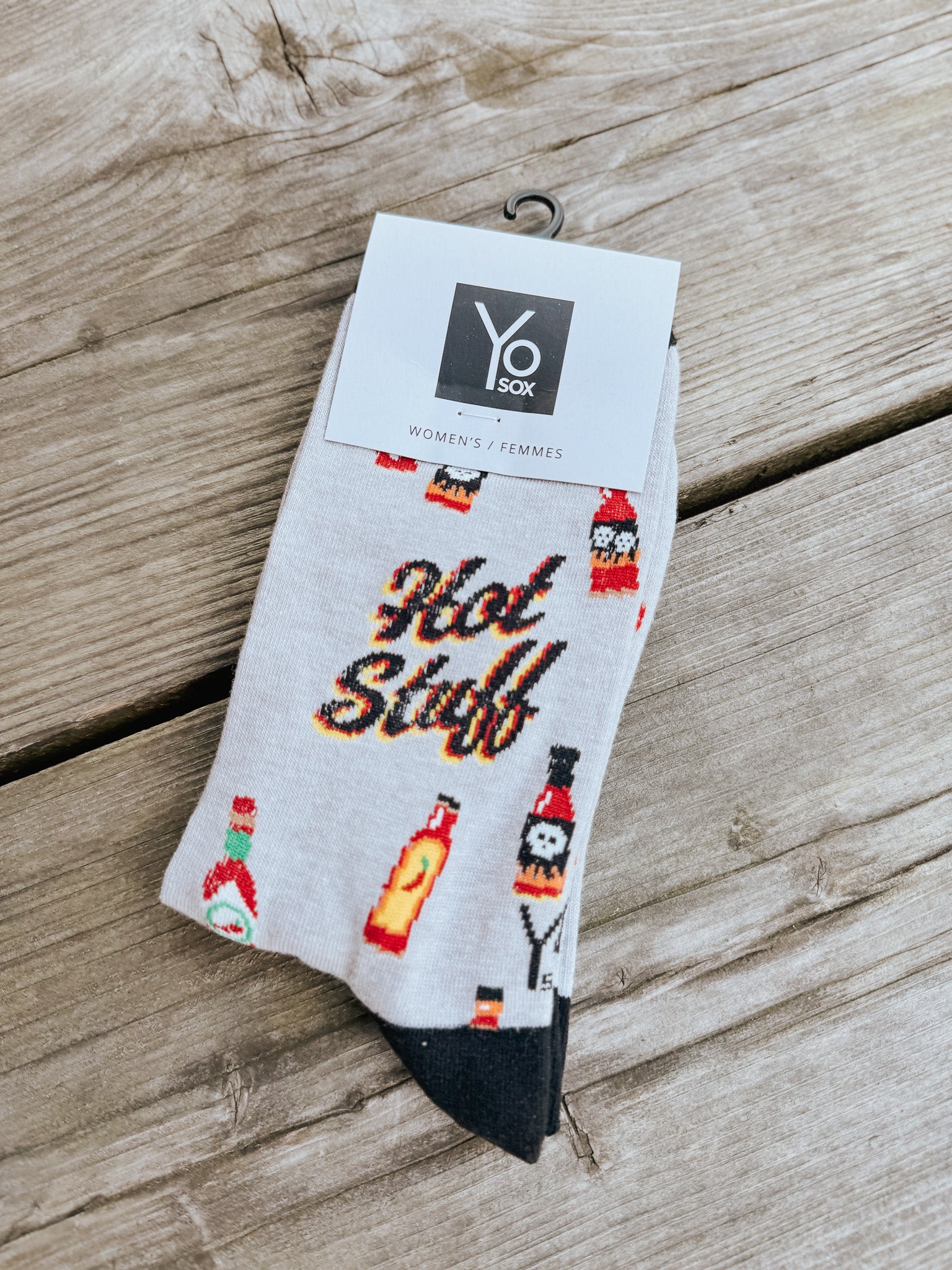 Women's Crew Sock - Hot Stuff