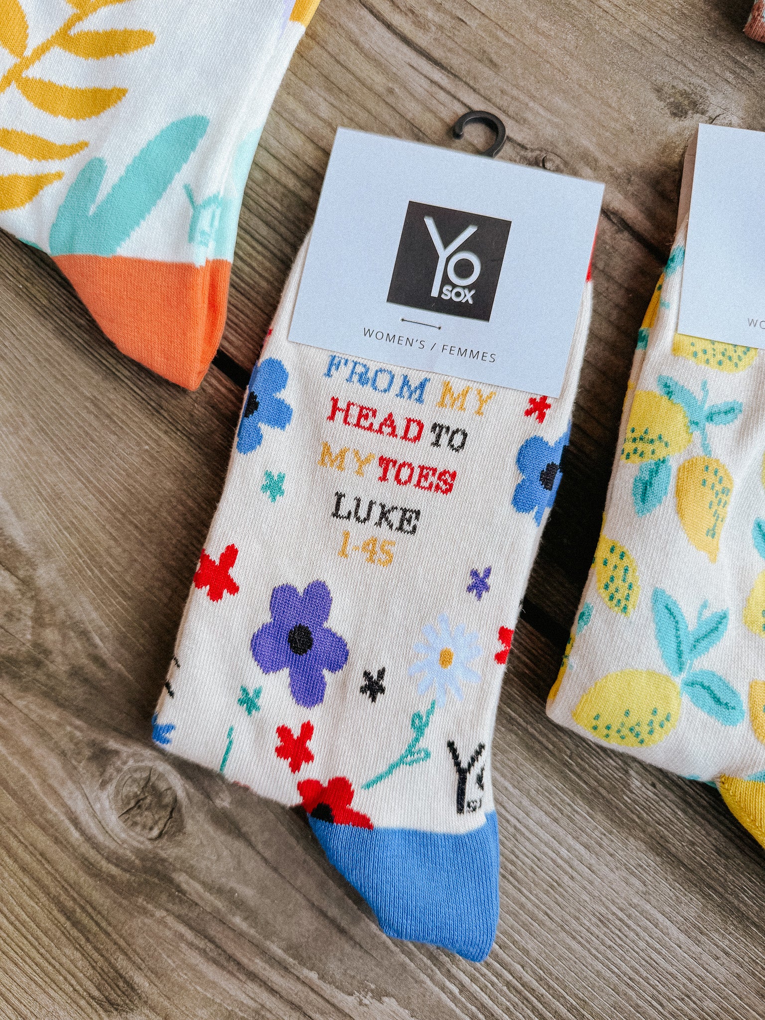 Women's Crew Sock - Blessed