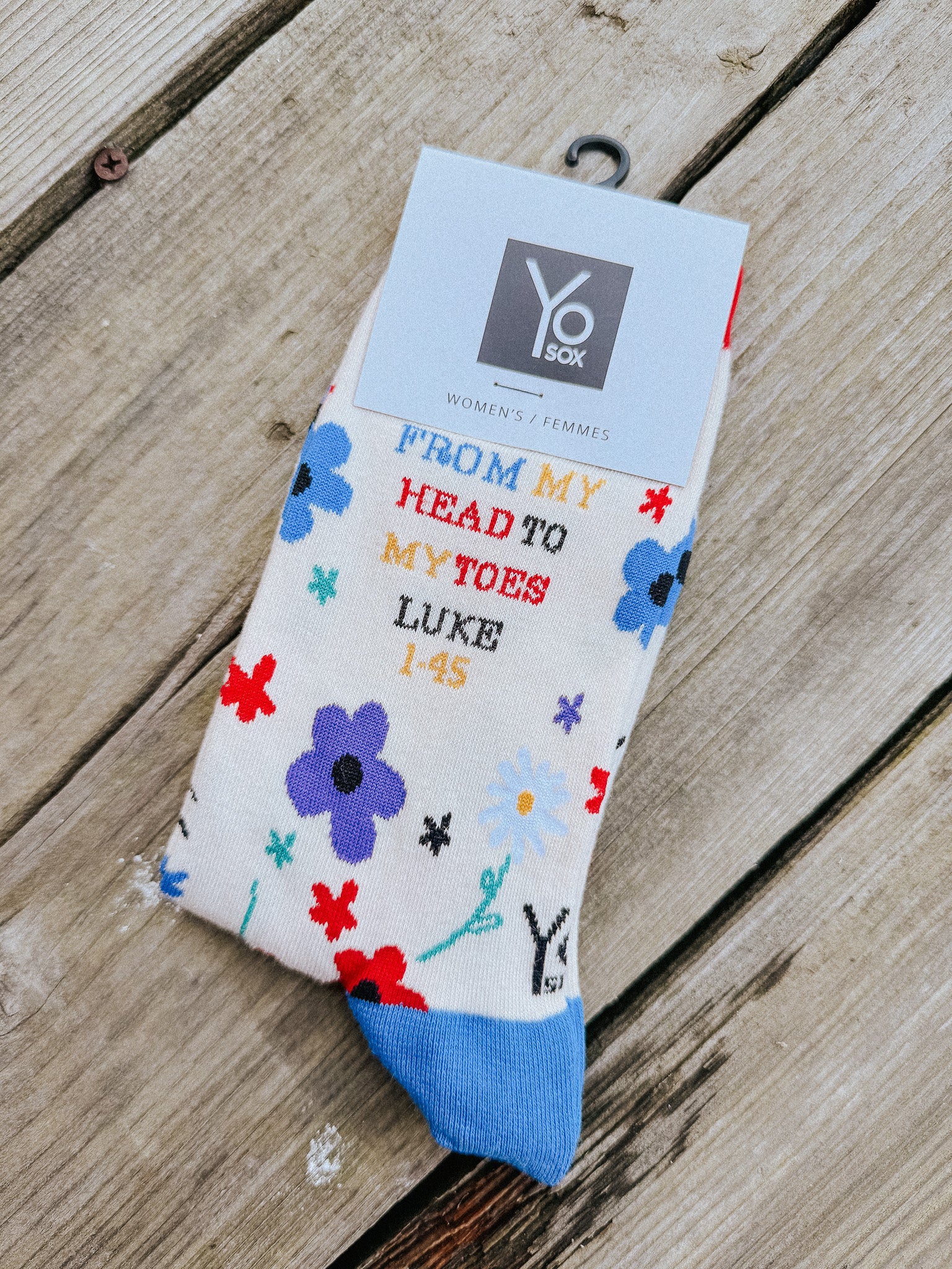 Women's Crew Sock - Blessed