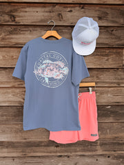 Coastal Cotton Fish Logo T-Shirt