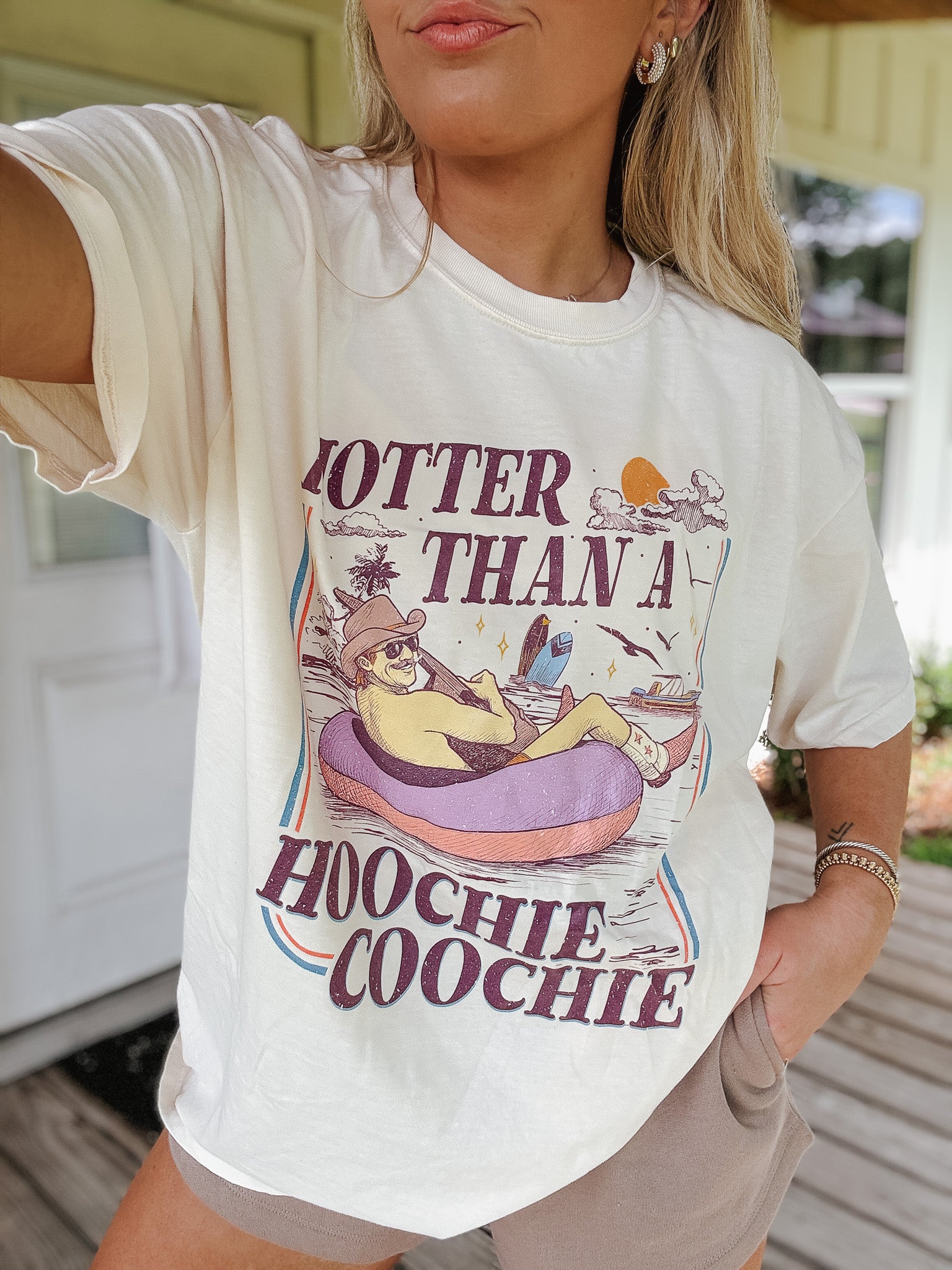 Hotter Than a Hoochie Coochie Tee