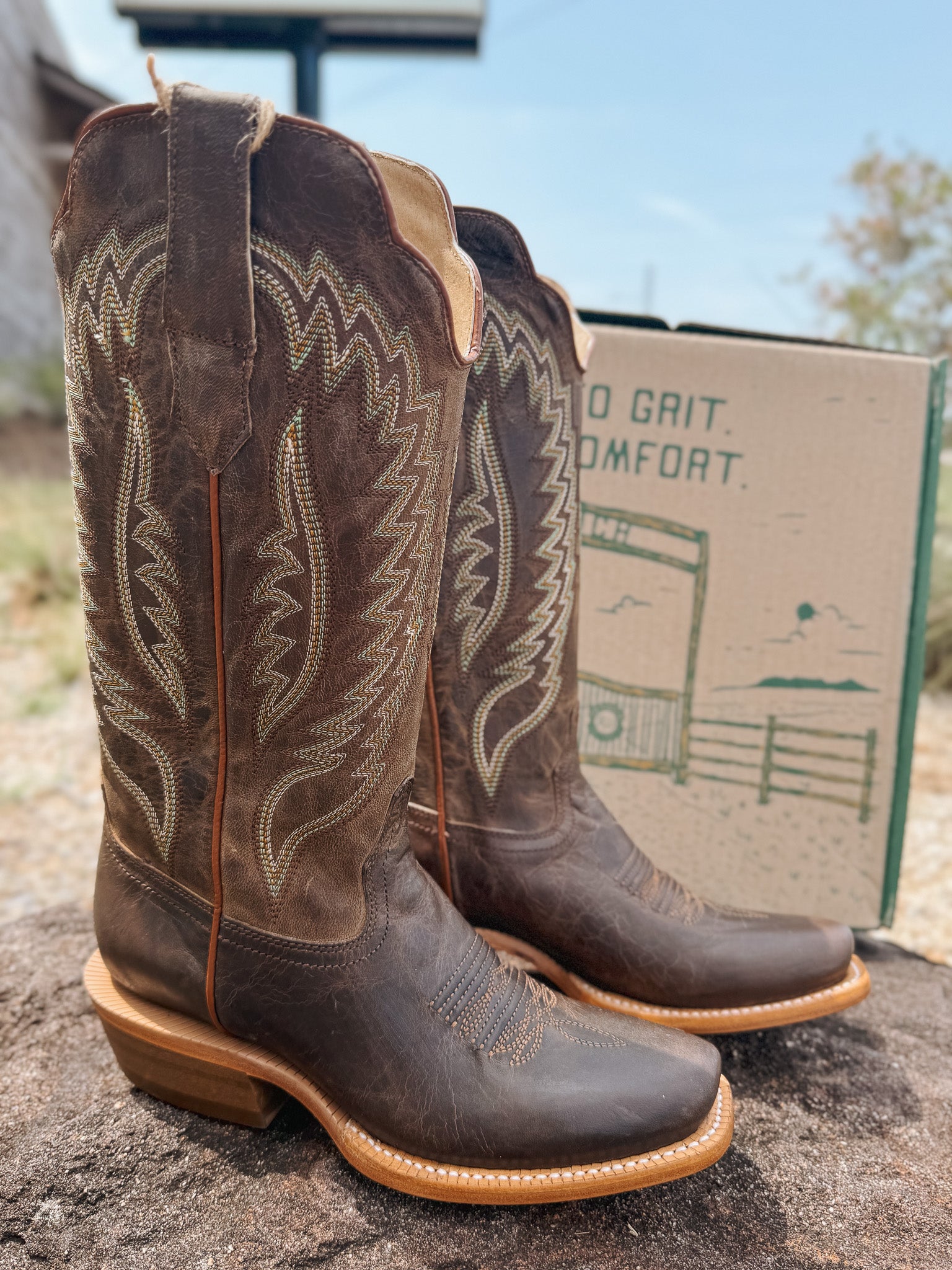 Women's R. Watson Mad Brown Goat Boats – Boot Country