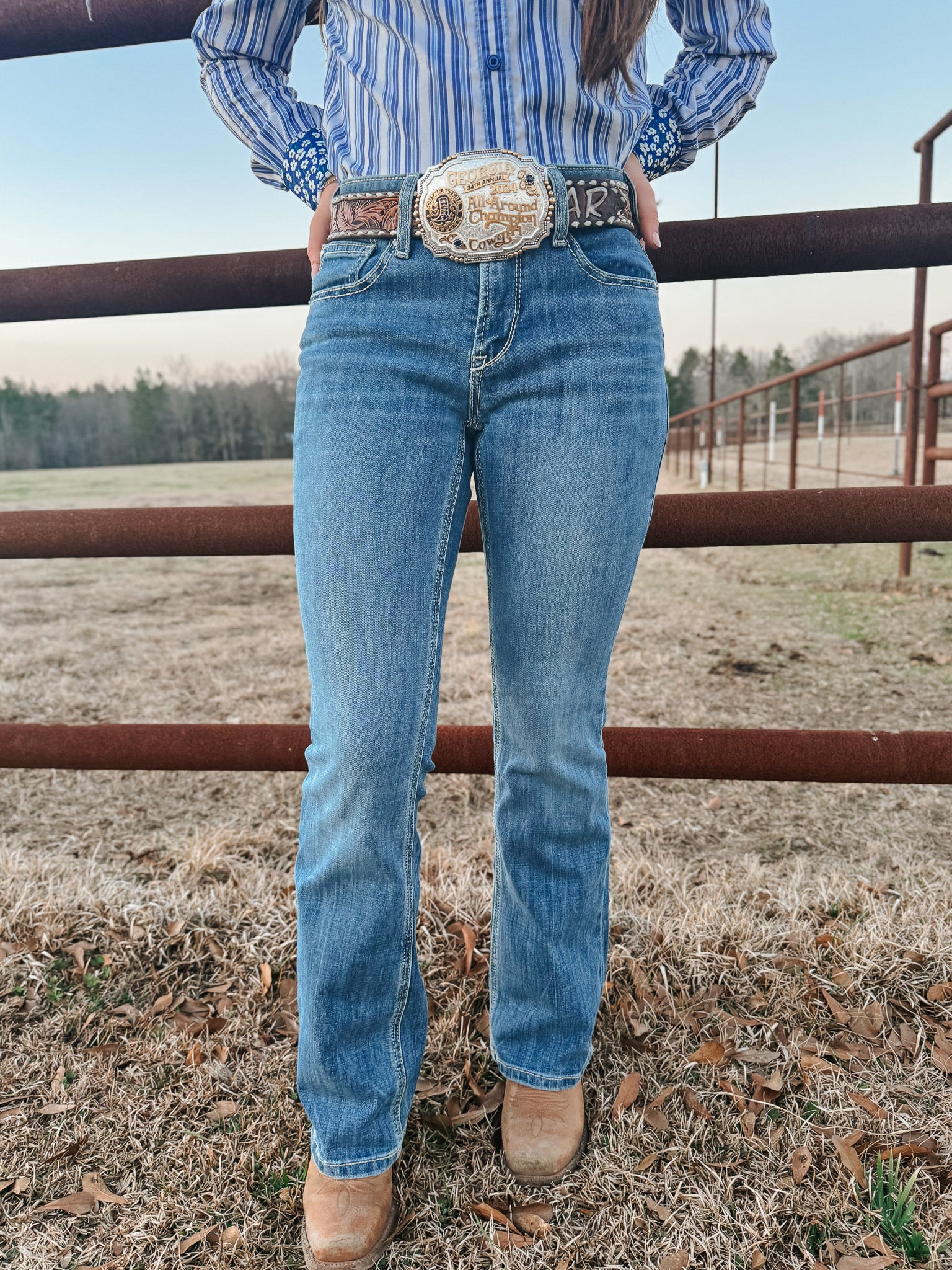 Ariat Women's Perfect Rise Naz Boot Cut Jeans