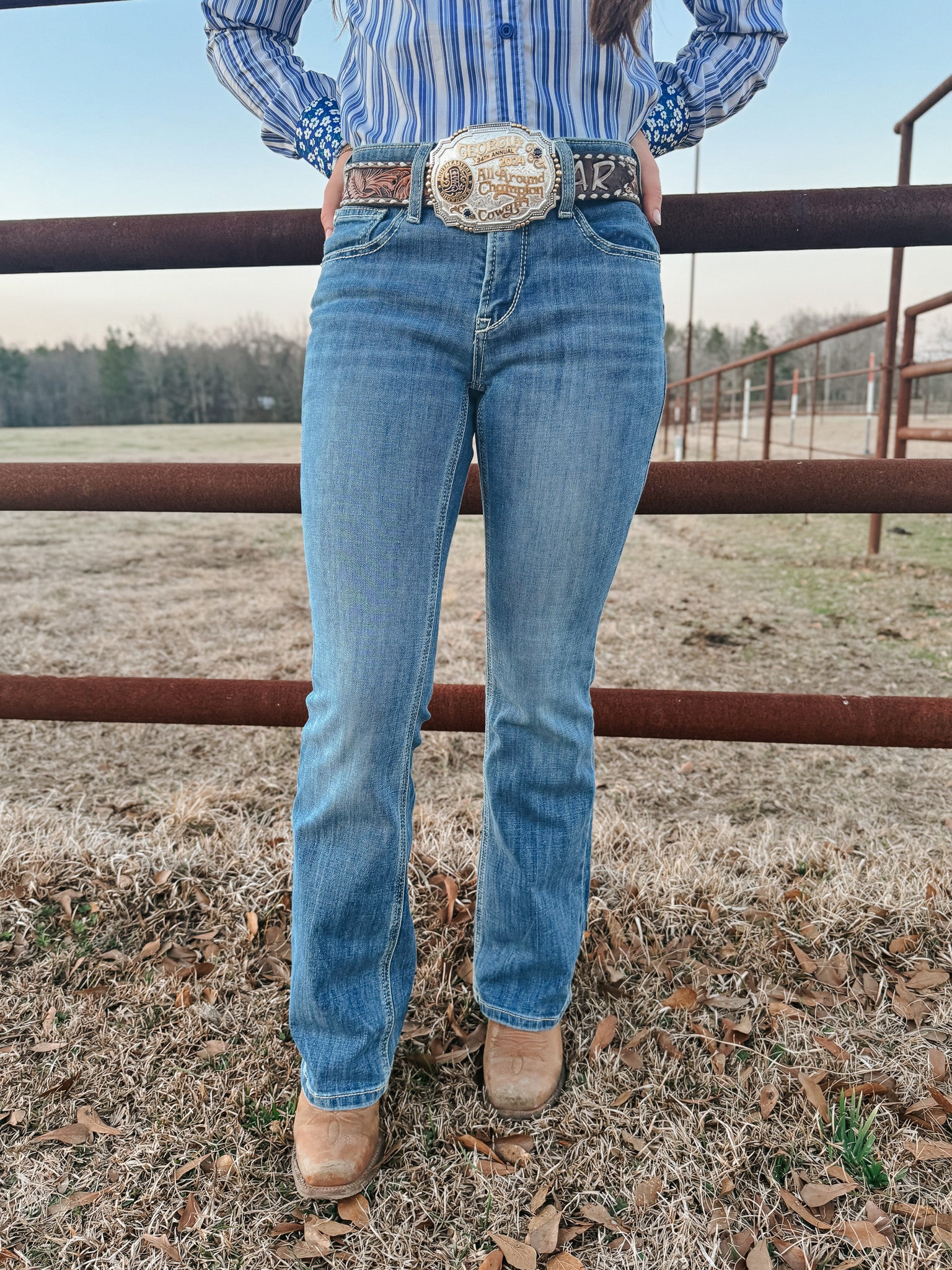 Ariat Women's Perfect Rise Naz Boot Cut Jeans