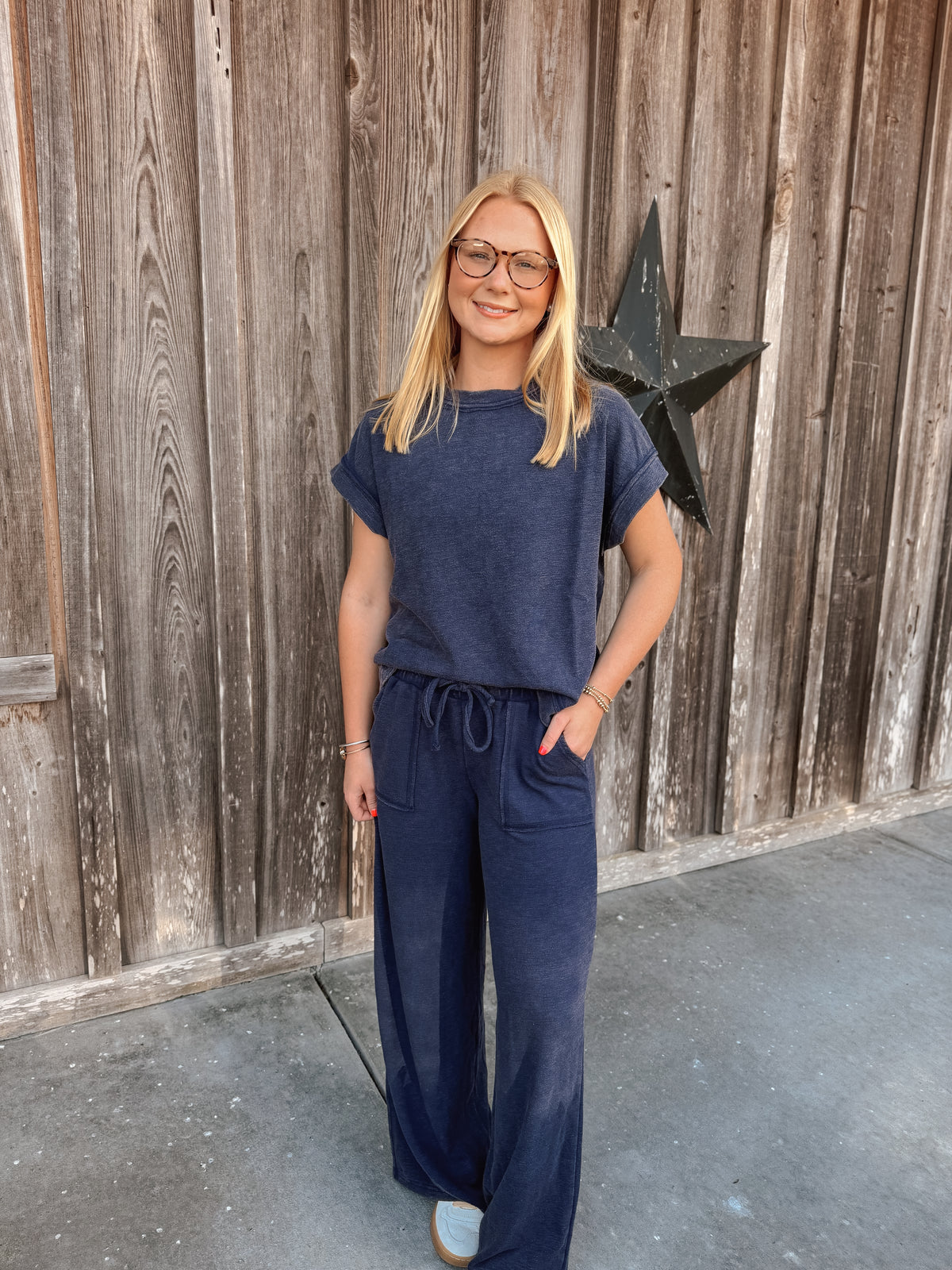 Simple Ease Set in Navy