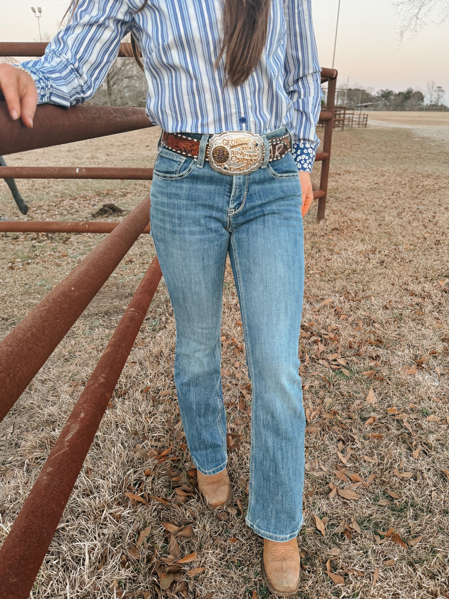 Ariat Women's Perfect Rise Naz Boot Cut Jeans