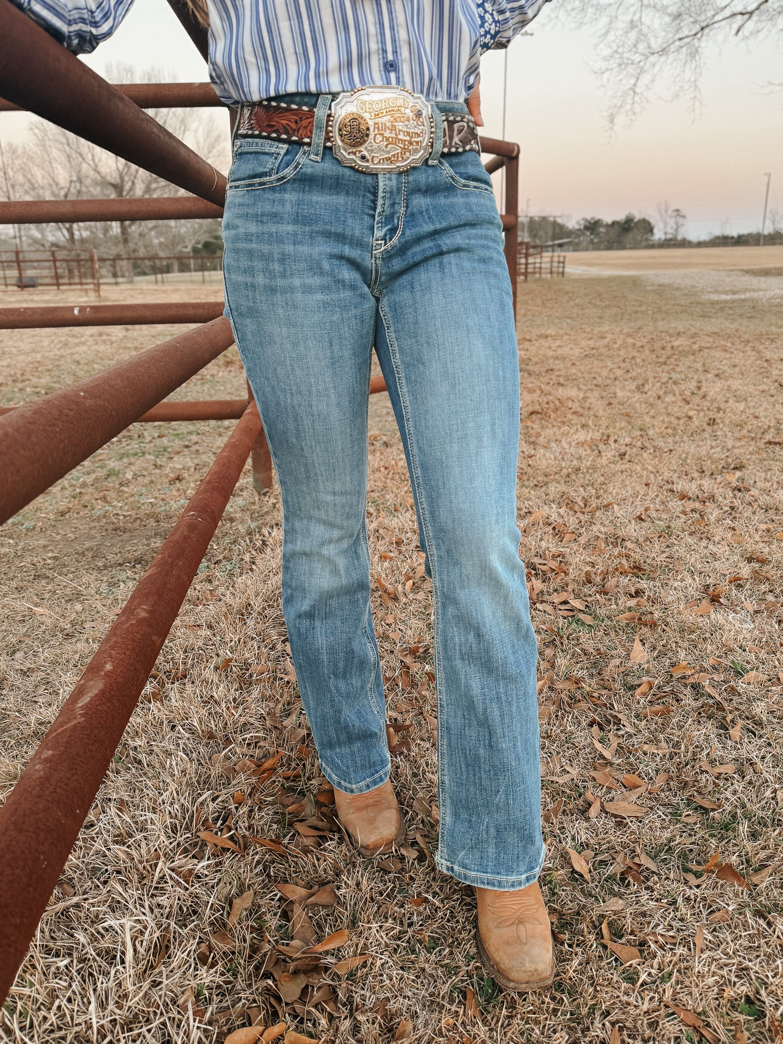 Ariat Women's Perfect Rise Naz Boot Cut Jeans