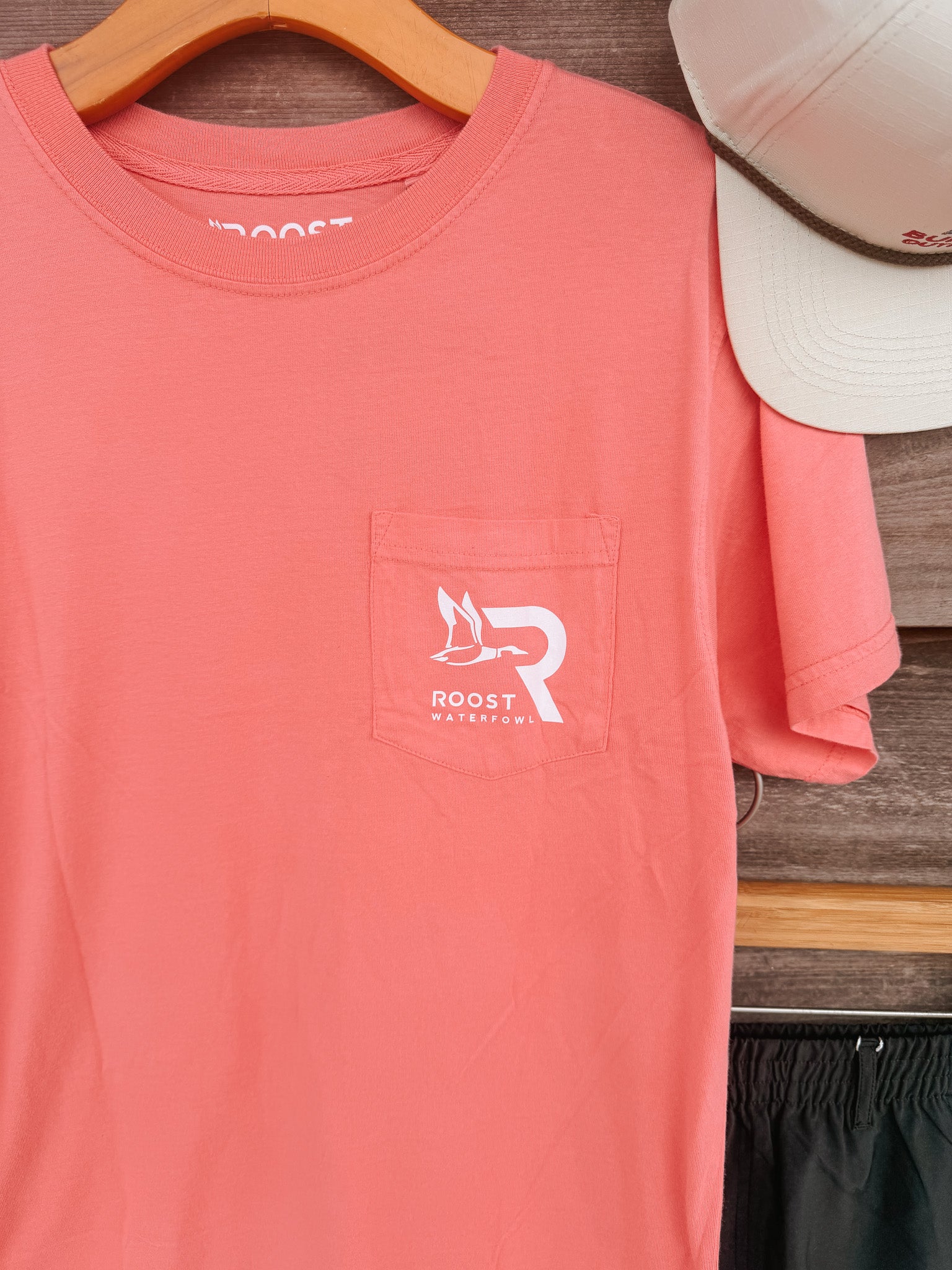 Roost Vintage Retriever T-Shirt in Watermelon