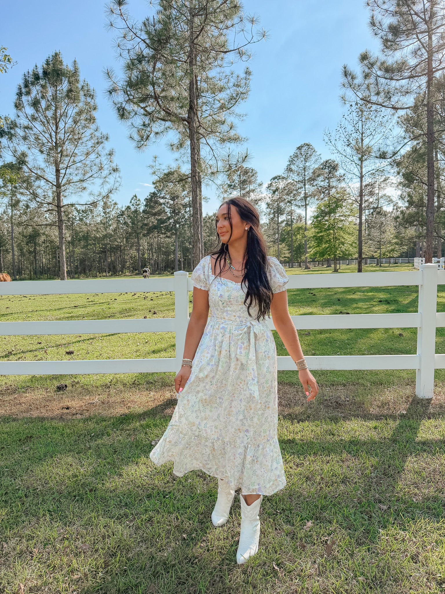 Floral Favorite Midi Dress