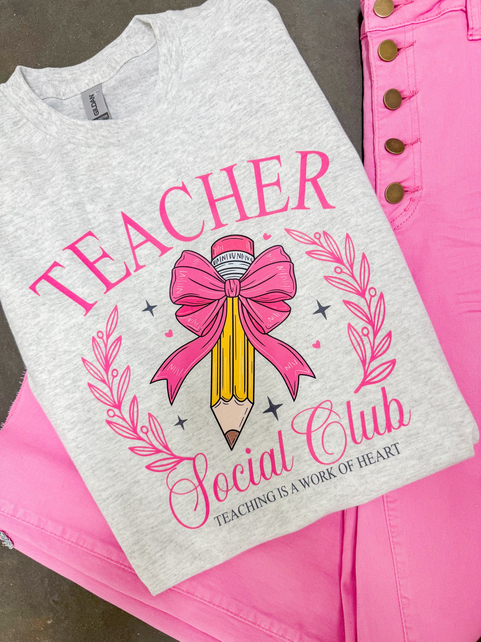Teacher Social Club Tee
