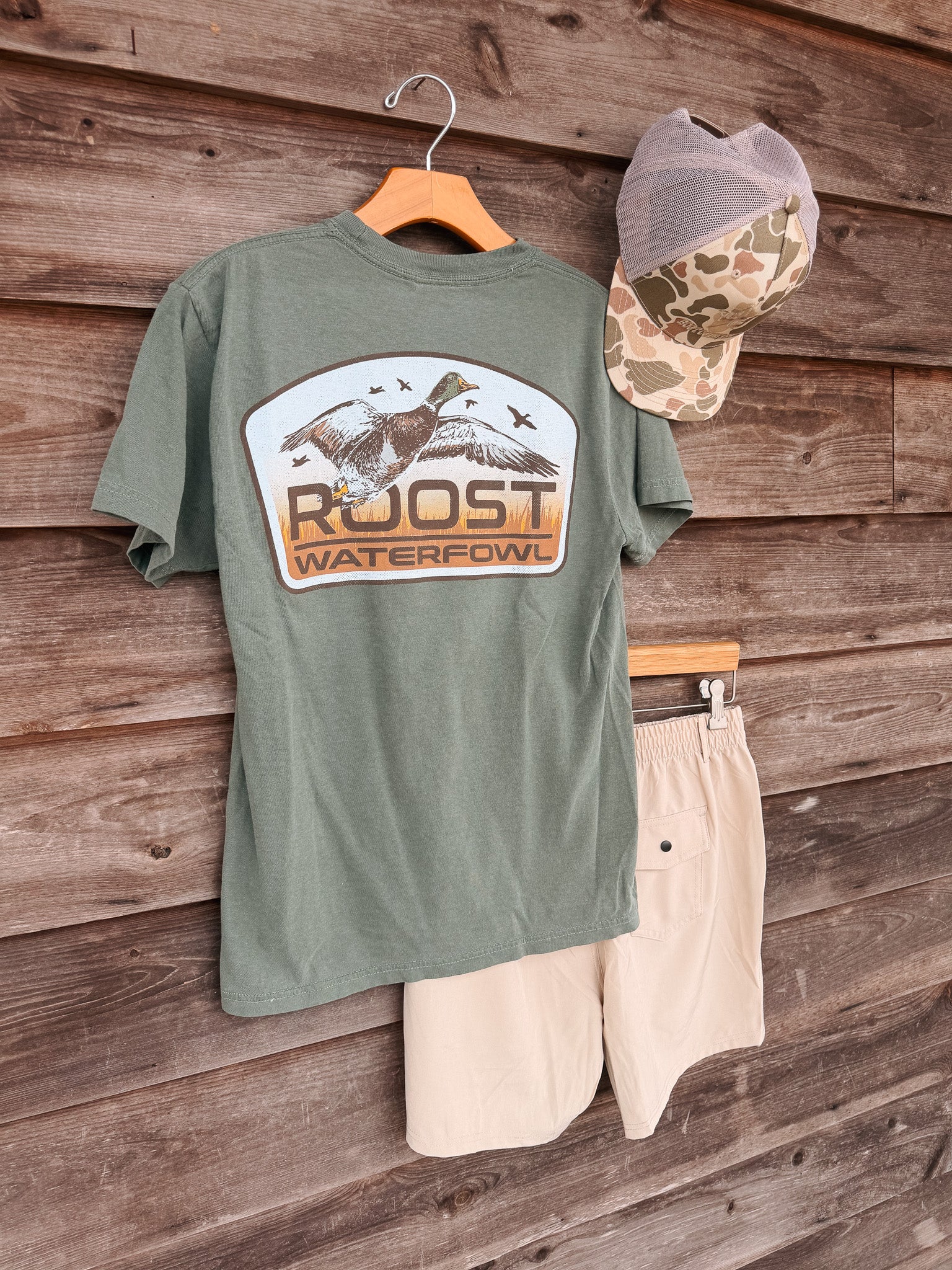 Roost Mallard Shield T-Shirt