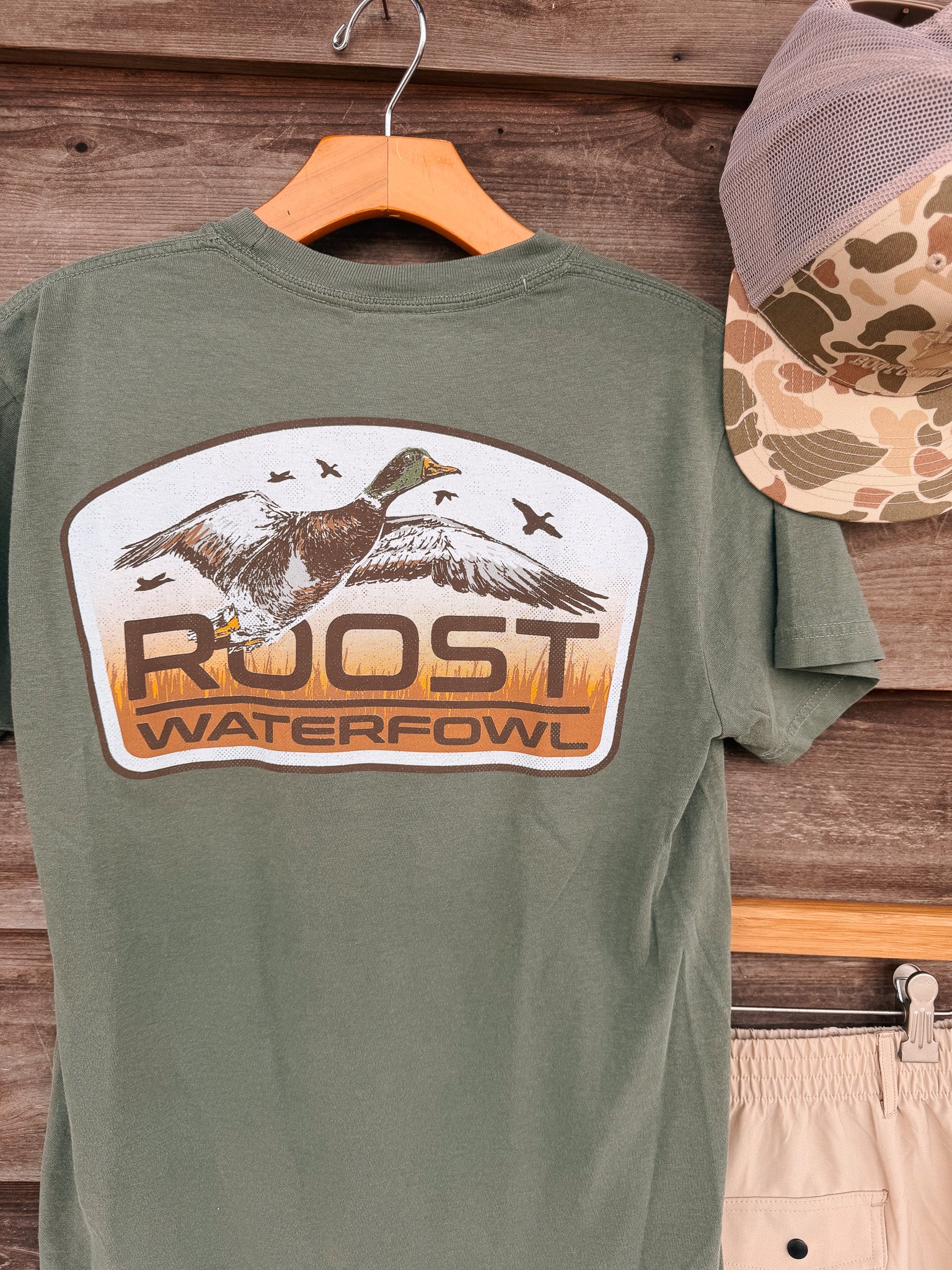 Roost Mallard Shield T-Shirt