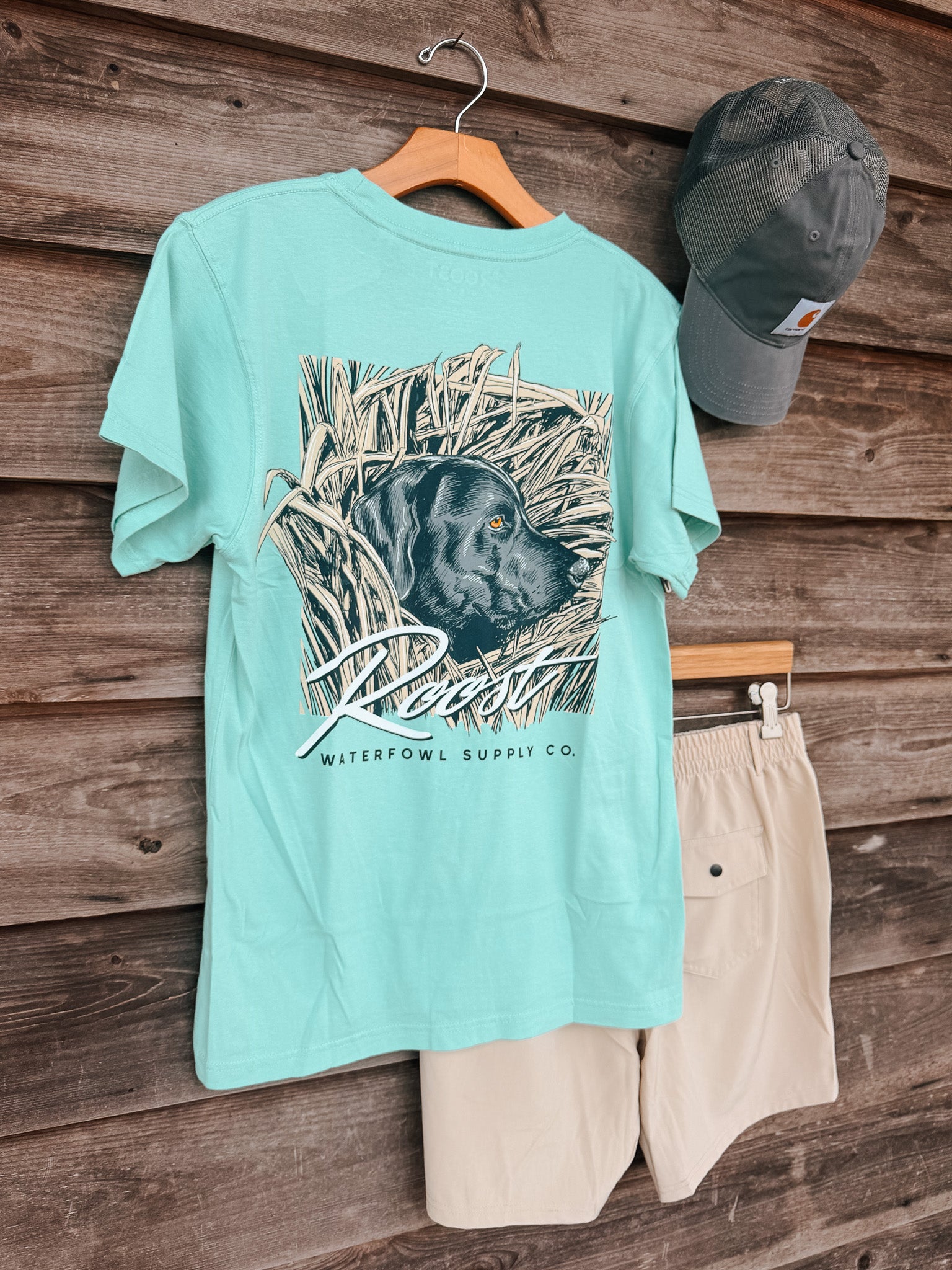 Roost Stealth Mode T-Shirt in Mint