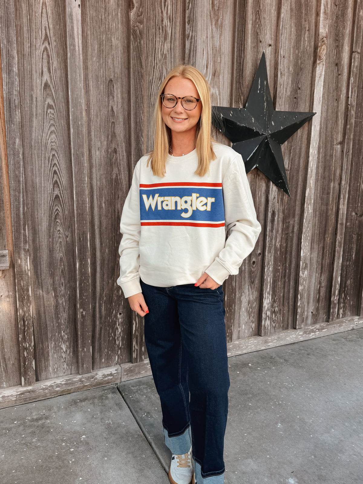 Wrangler Legacy Logo Graphic Sweatshirt