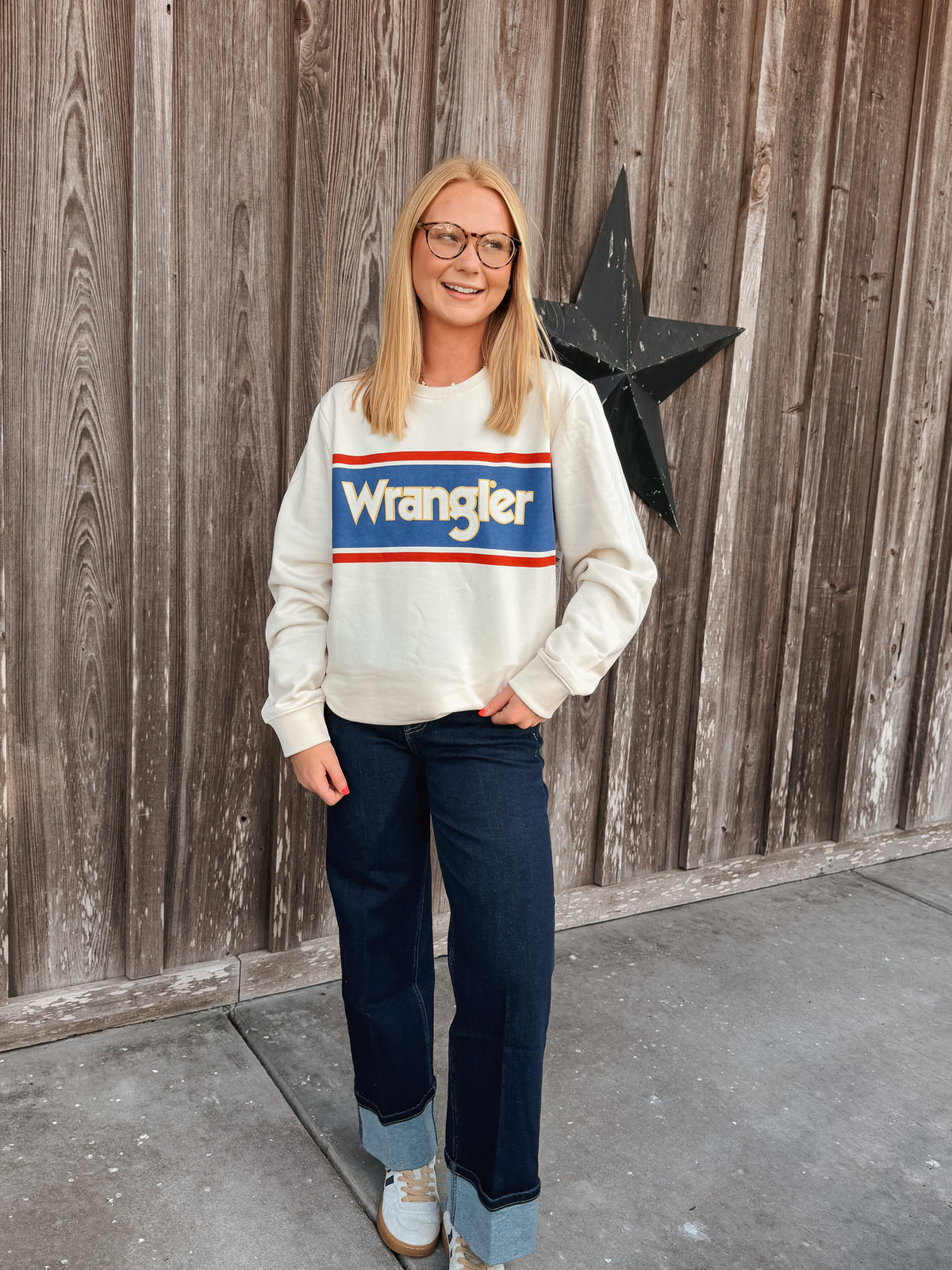 Wrangler Legacy Logo Graphic Sweatshirt
