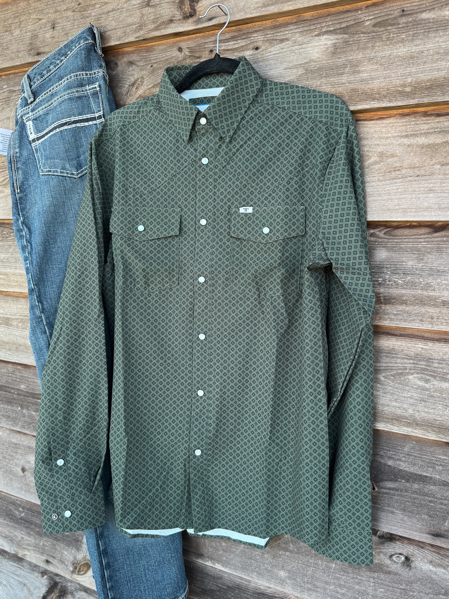 Men's Ferrell The Buddy - Long Sleeve Snap Shirt