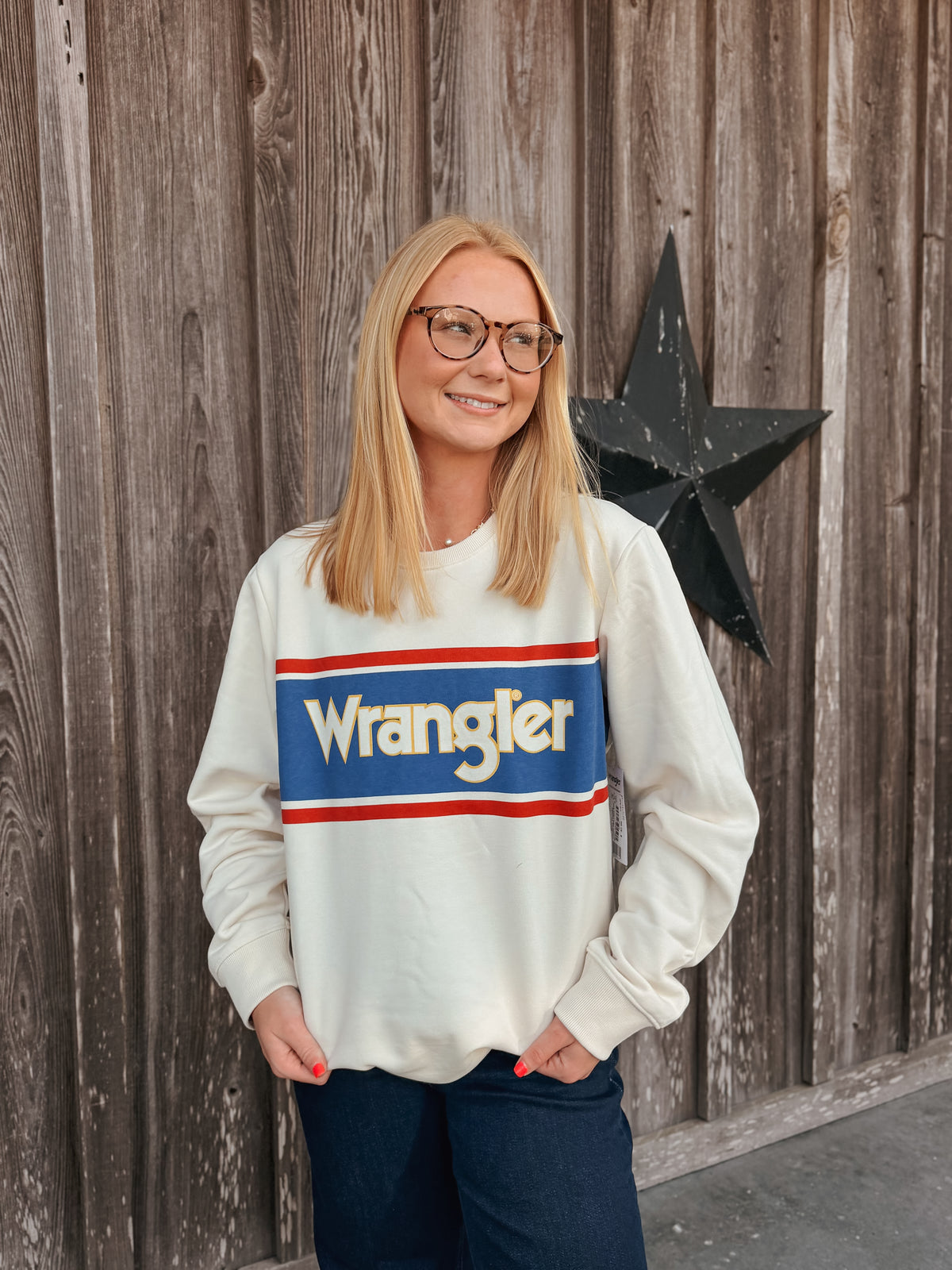 Wrangler Legacy Logo Graphic Sweatshirt