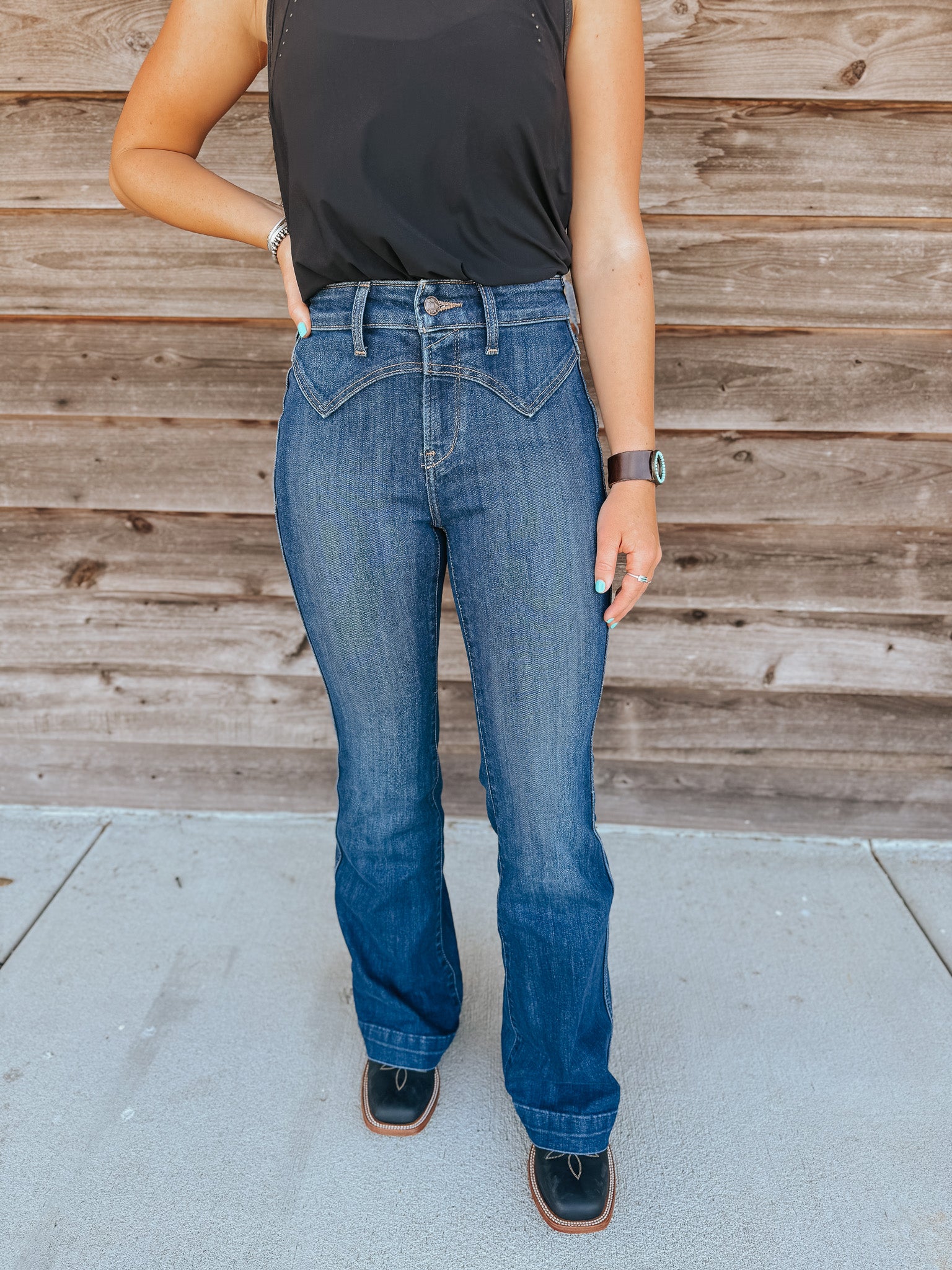 Women's Ariat High Rise Fiorella Slim Trouser Jeans