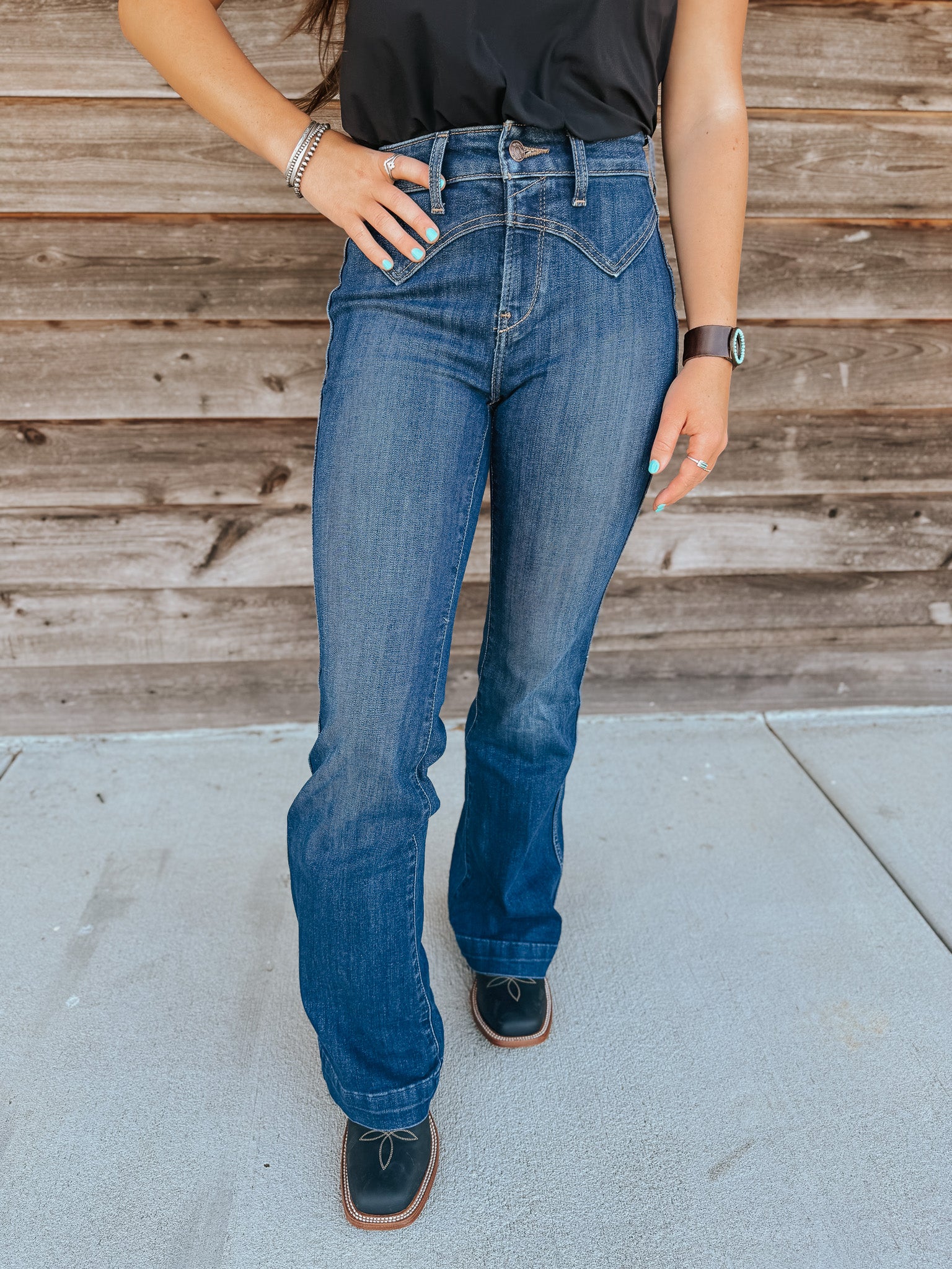 Women's Ariat High Rise Fiorella Slim Trouser Jeans