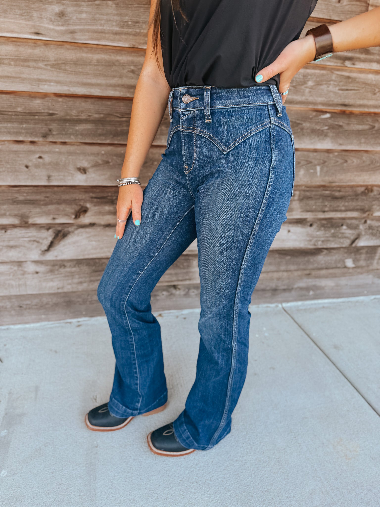 Women's Ariat High Rise Fiorella Slim Trouser Jeans