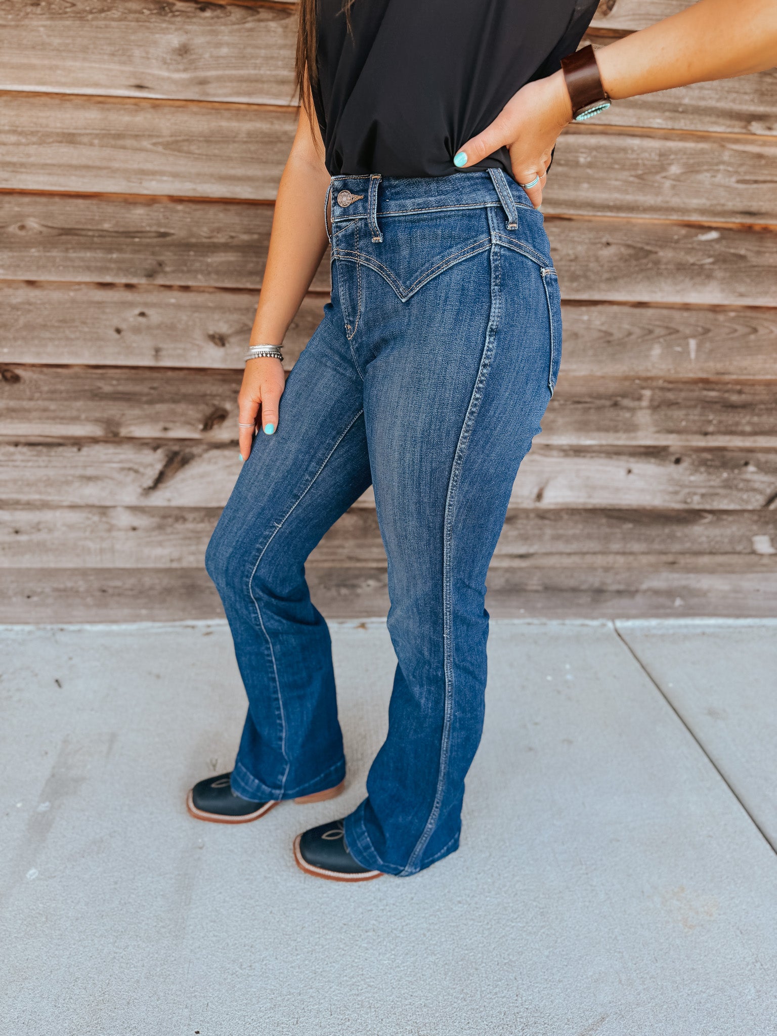 Women's Ariat High Rise Fiorella Slim Trouser Jeans