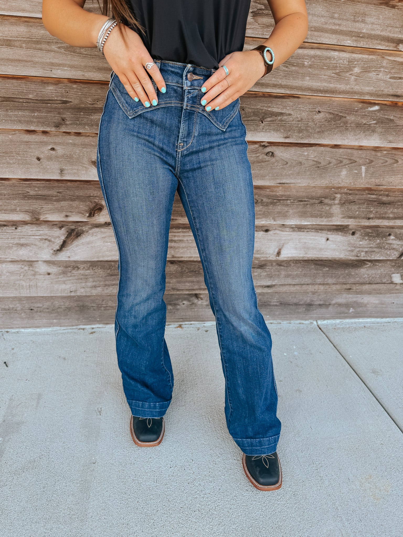 Women's Ariat High Rise Fiorella Slim Trouser Jeans