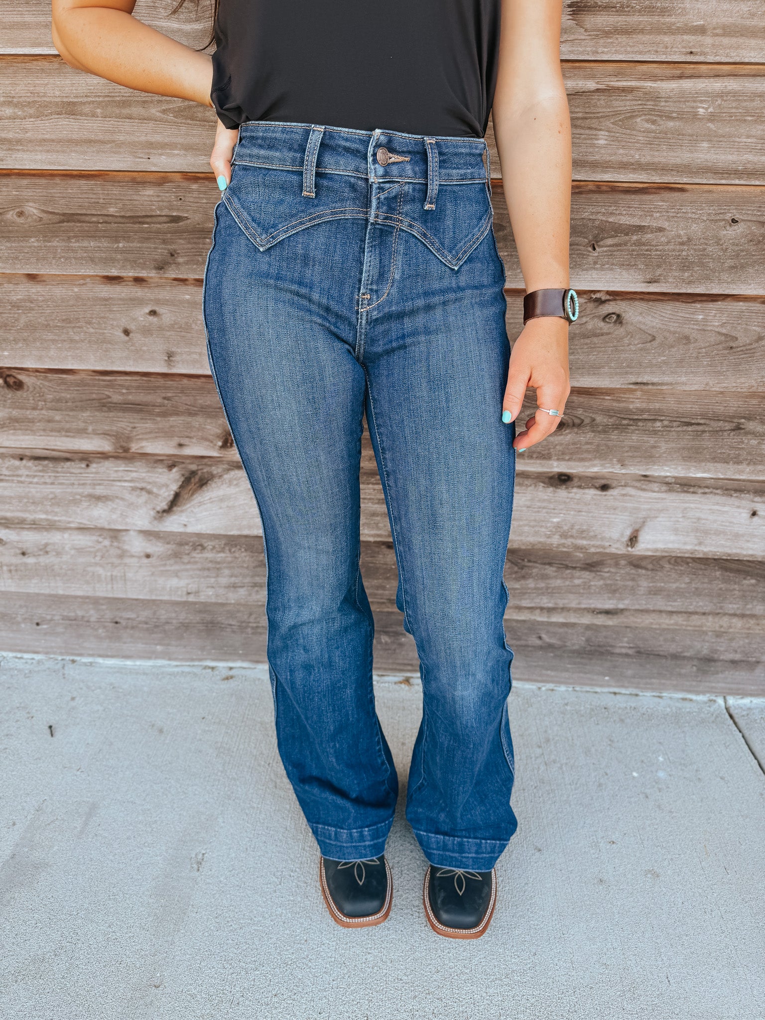 Women's Ariat High Rise Fiorella Slim Trouser Jeans