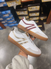 Radiant Steps Red Sneakers